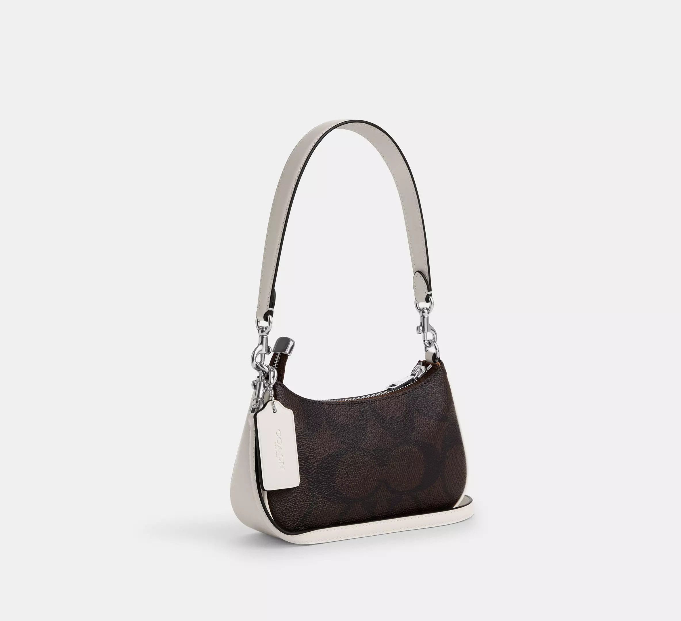 Coach Teri Mini Crossbody Bag In Signature Canvas Coach Graphic Size ONE SIZE - 5 Thumbnail