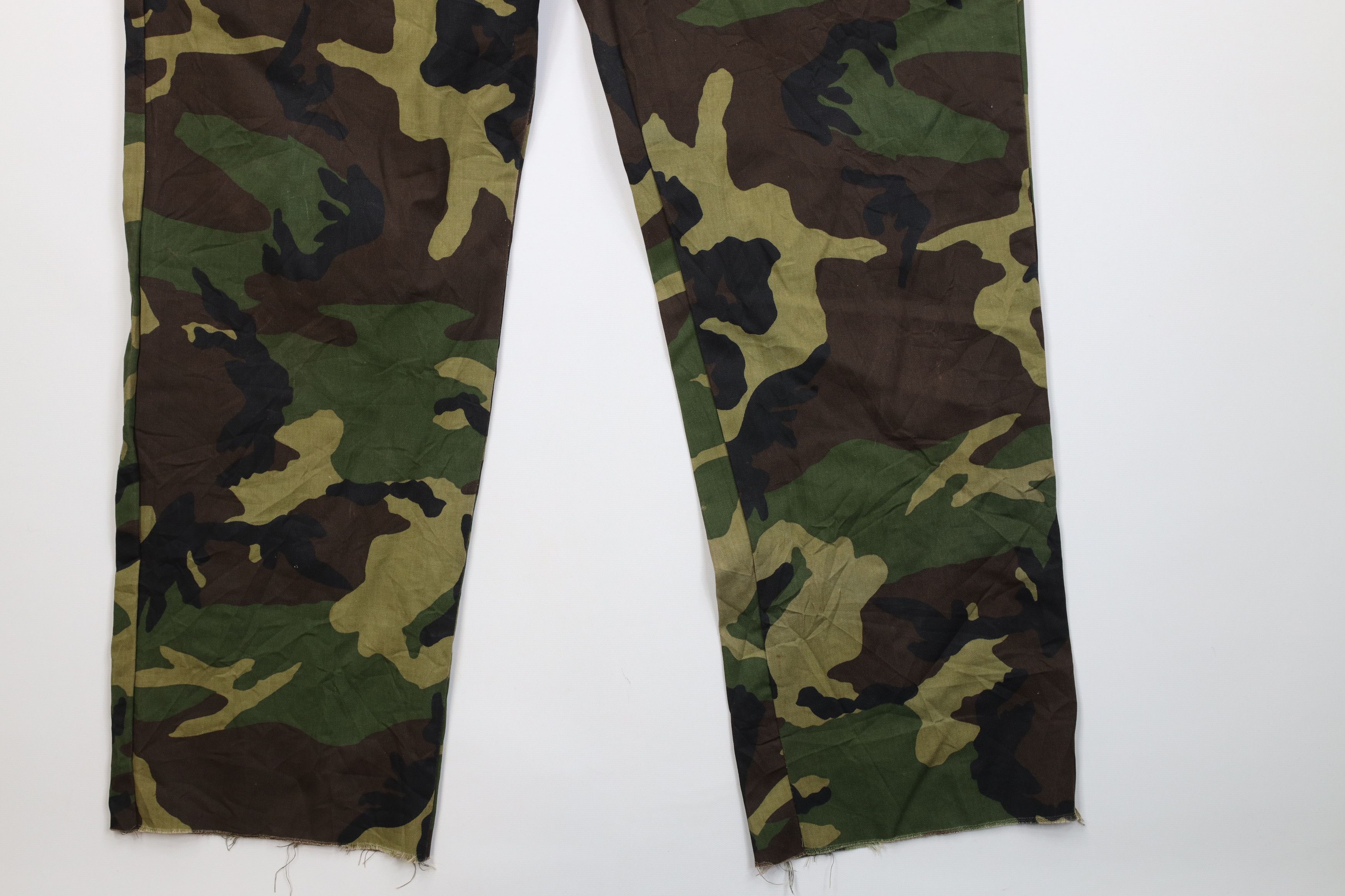 Vintage Vintage 70s Streetwear Utility Wide Leg Cargo Pants Size US 38 / EU 54 - 5 Thumbnail