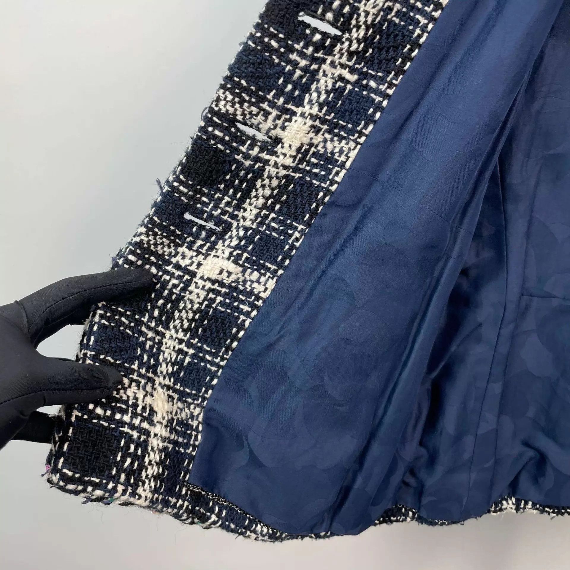 Chanel Chanel 18S Wool Coat Women's Black 38 Size S / US 4 / IT 40 - 9 Thumbnail