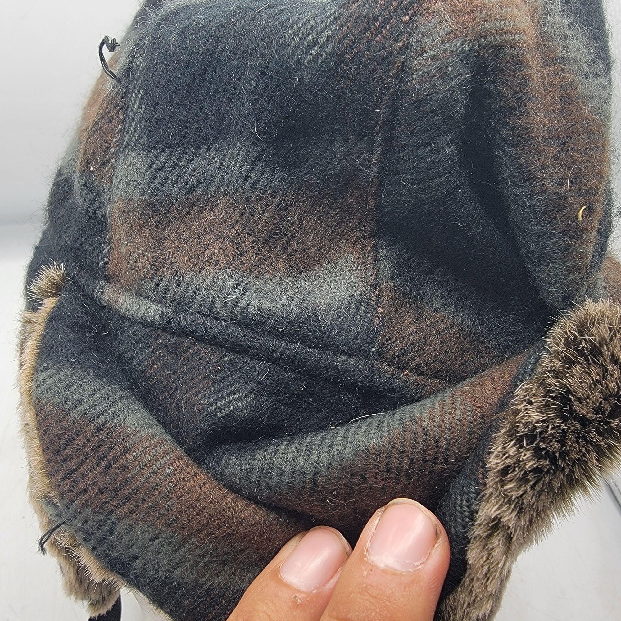 Other Dorfman Pacific Co Adults Small Medium Plaid Aviator Hat Win Size ONE SIZE - 9 Thumbnail
