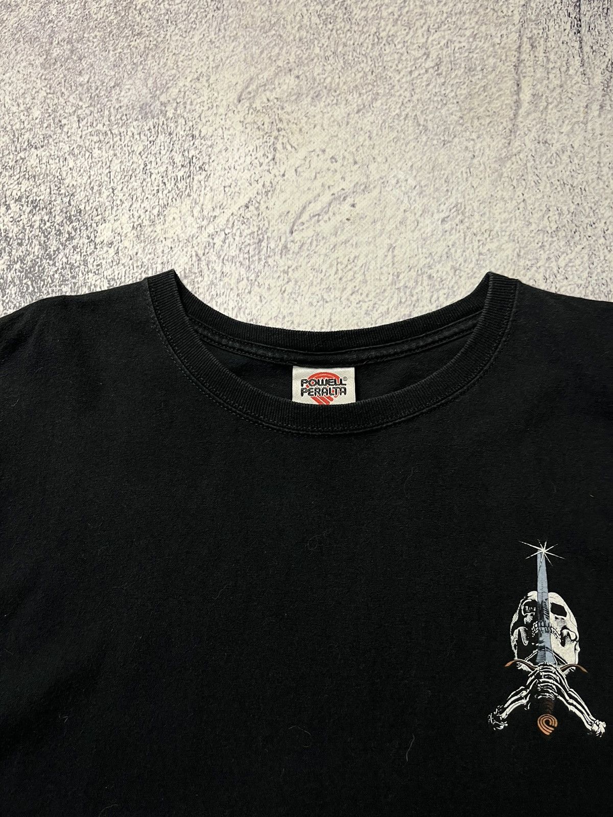 Powell Peralta 2005 Powell Peralta Skateboards T-Shirt Fading Distressed Size US XL / EU 56 / 4 - 13 Thumbnail