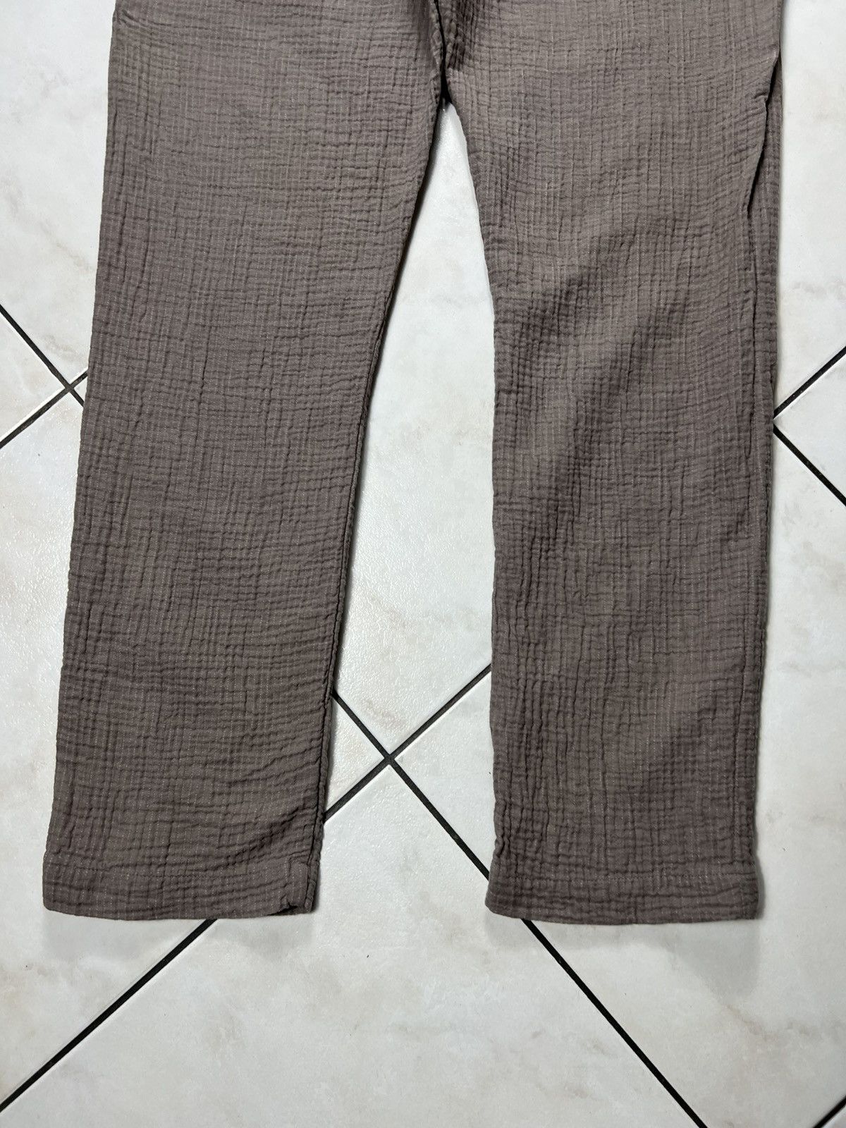 hannes roether Hannes Roether avant garde shrunk patterned pants Size US 34 / EU 50 - 11 Thumbnail