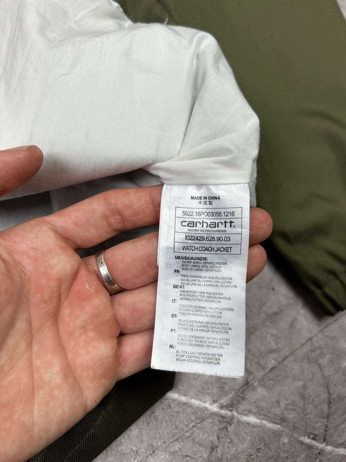 Carhartt Wip Carhartt WIP Jacket Size US L / EU 52-54 / 3 - 8 Thumbnail