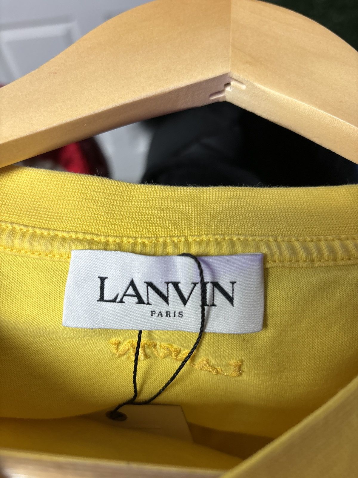 Lanvin Lanvin Tee Yellow Small Size US S / EU 44-46 / 1 - 3 Thumbnail