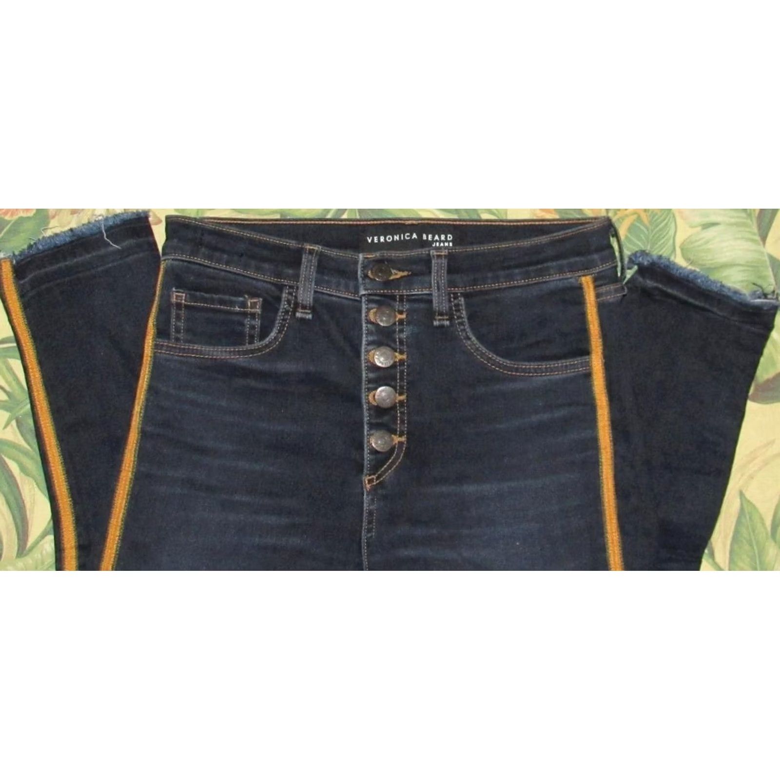 Veronica Beard VERONICA BEARD Debbie 10" Skinny Jeans 26 Women's Jeans Blue 26 Skinny Size 26" / US 2 / IT 38 - 2 Thumbnail