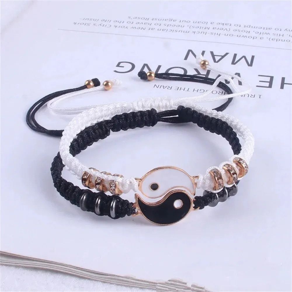 Other Ying Yang Tai Chi Adjustable Bracelet Size ONE SIZE - 2 Thumbnail