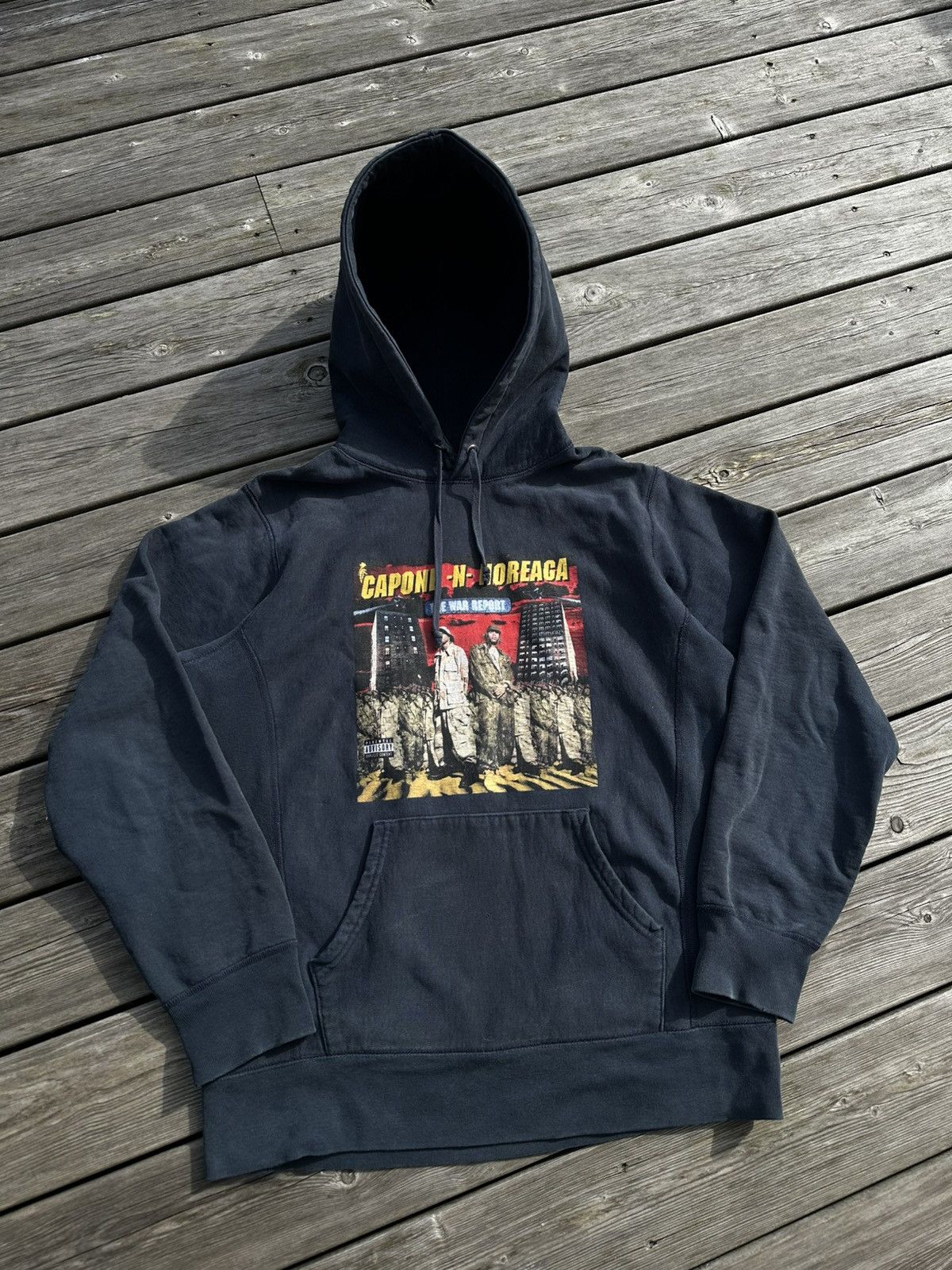 Supreme Supreme The War Report Hoodie - FW16 Size Medium Size US M / EU 48-50 / 2 - 4 Thumbnail