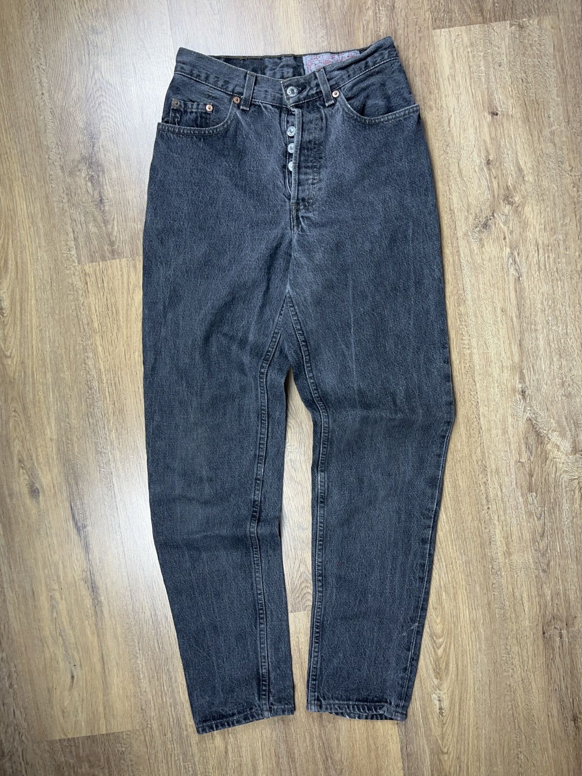 Levi's × Levi's Vintage Clothing × Vintage ➕Levi’s 901 80s vintage gray sunfade loose fit jeans Size 26" / US 2 / IT 38 - 1 Thumbnail