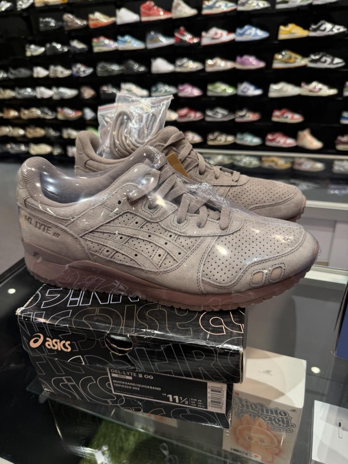 Asics Asics Gel Lyte 3 III OG 30th Brown Suede Mens NEW 11.5 Size US 11.5 / EU 44-45 - 9 Thumbnail