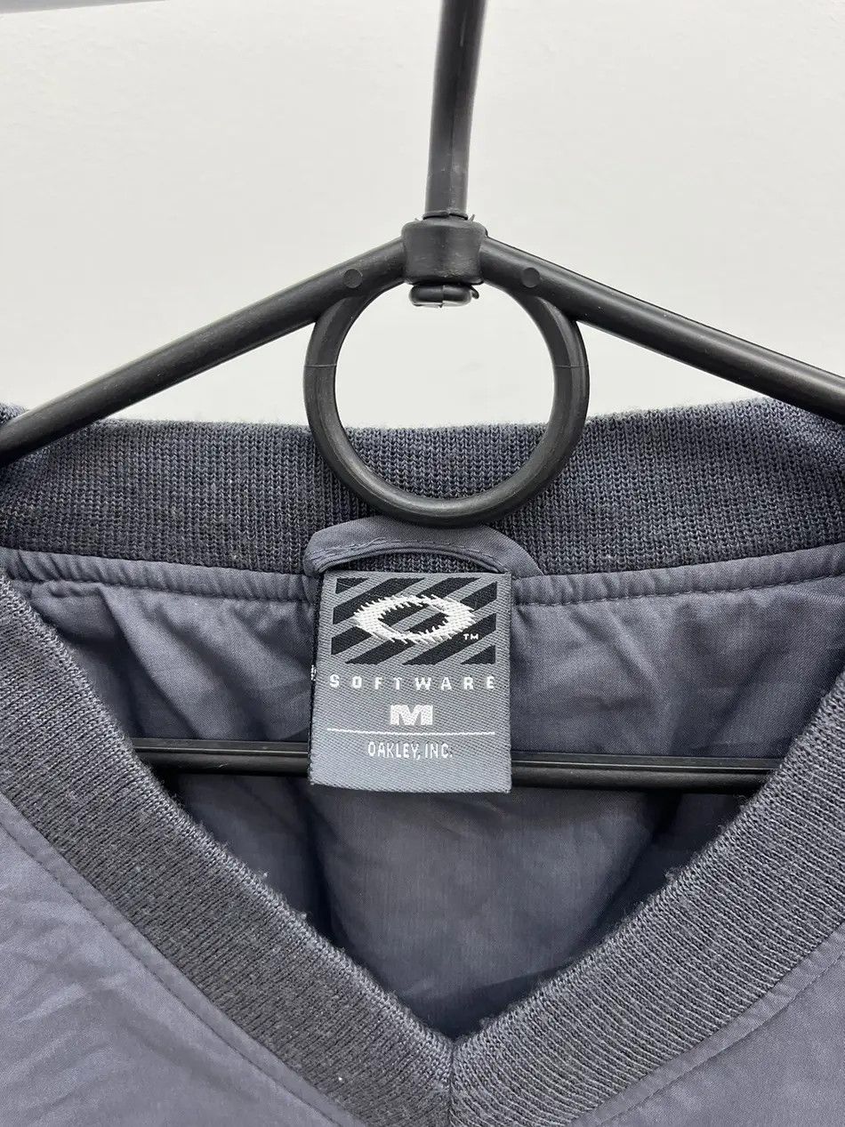 Oakley Vintage 90s Oakley Software Sweatshirt Nylon Jacket Size US M / EU 48-50 / 2 - 2 Thumbnail