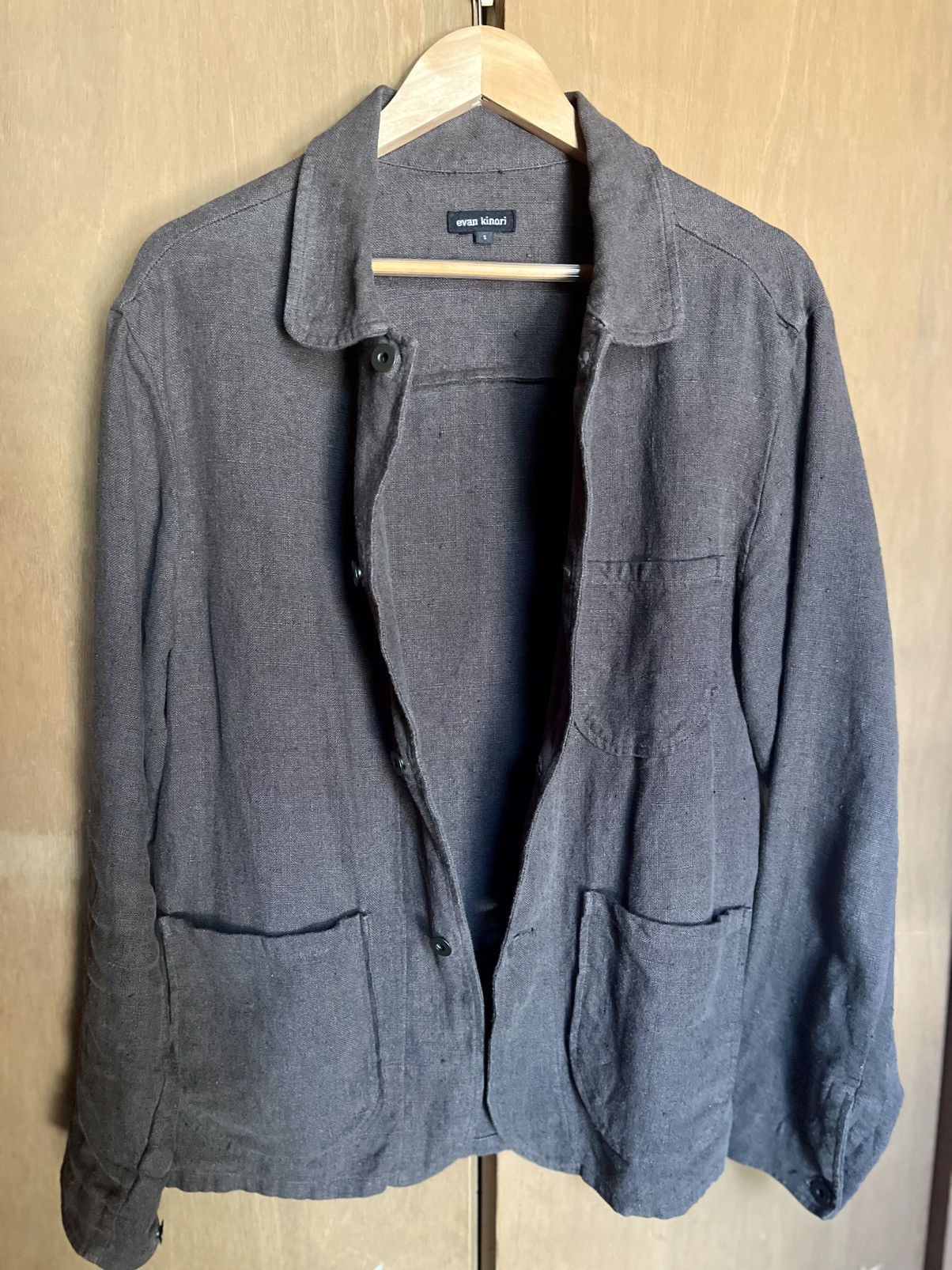 Evan Kinori EVAN KINORI 100% Linen Size S Size US S / EU 44-46 / 1 - 9 Thumbnail