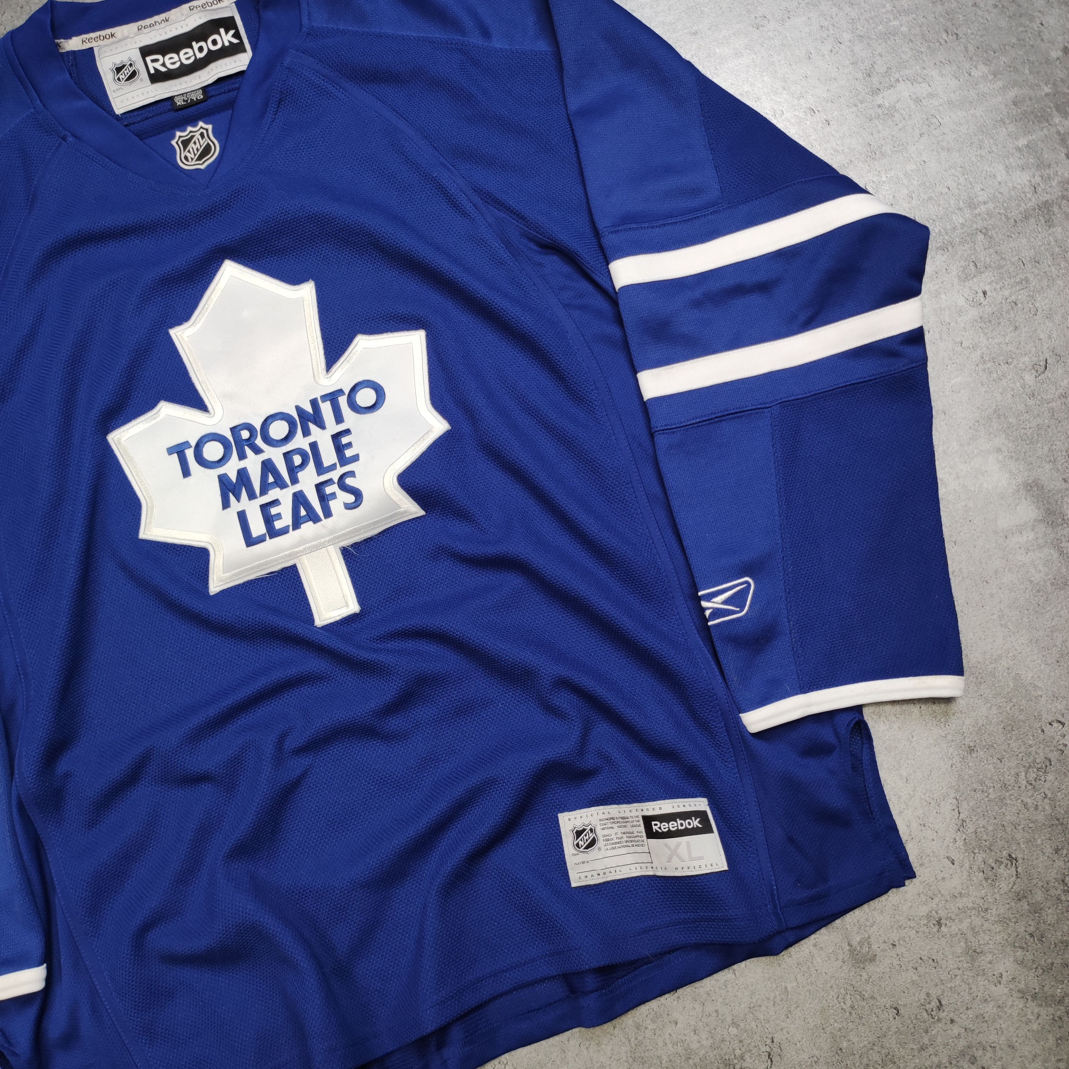 NHL × Vintage RARE 90s NHL Reebok x Toronto Maple Leafs PRO Jersey Size US XL / EU 56 / 4 - 3 Thumbnail