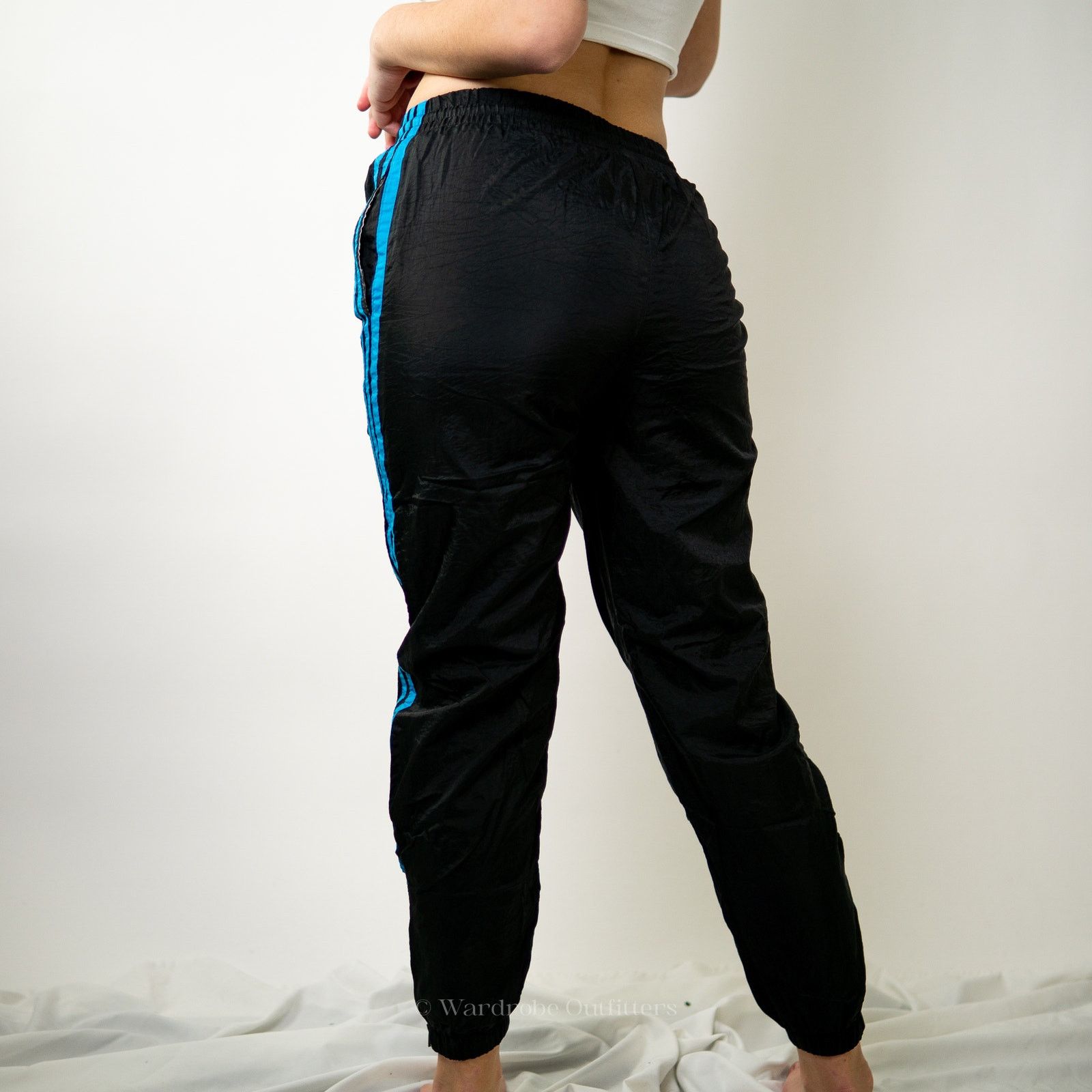 NFL Y2K NFL Carolina Panthers Jersey Lined Joggers - M Size 30" / US 8 / IT 44 - 8 Thumbnail