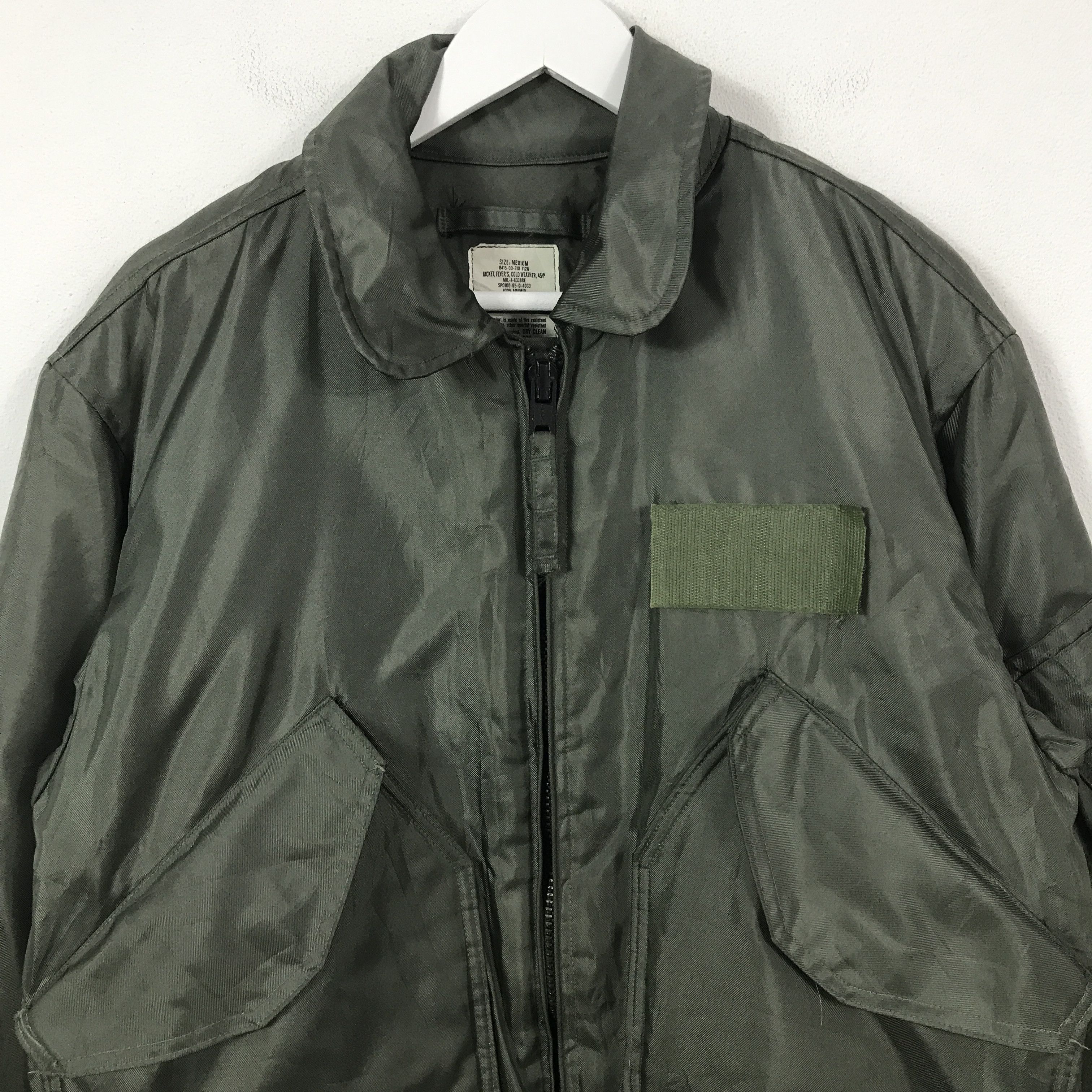 Alpha Industries Vinatge Alpha Imdustries Bomber Jacket K71B26 Size US M / EU 48-50 / 2 - 2 Thumbnail