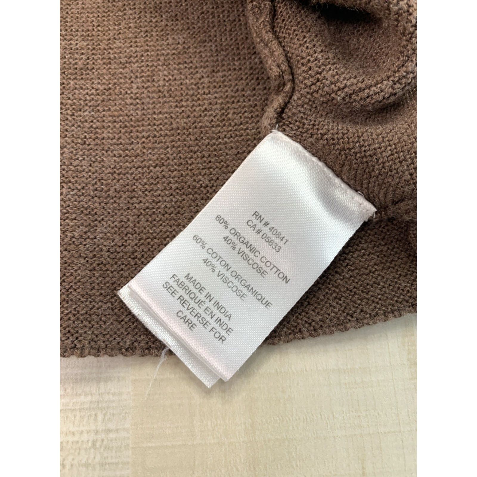 Vintage AVENTURA Organic Cotton Sleeveless Cardigan S Brown Oversized Longline Women Cardigan Bohemian Womens Regular Size S Size S / US 4 / IT 40 - 5 Thumbnail