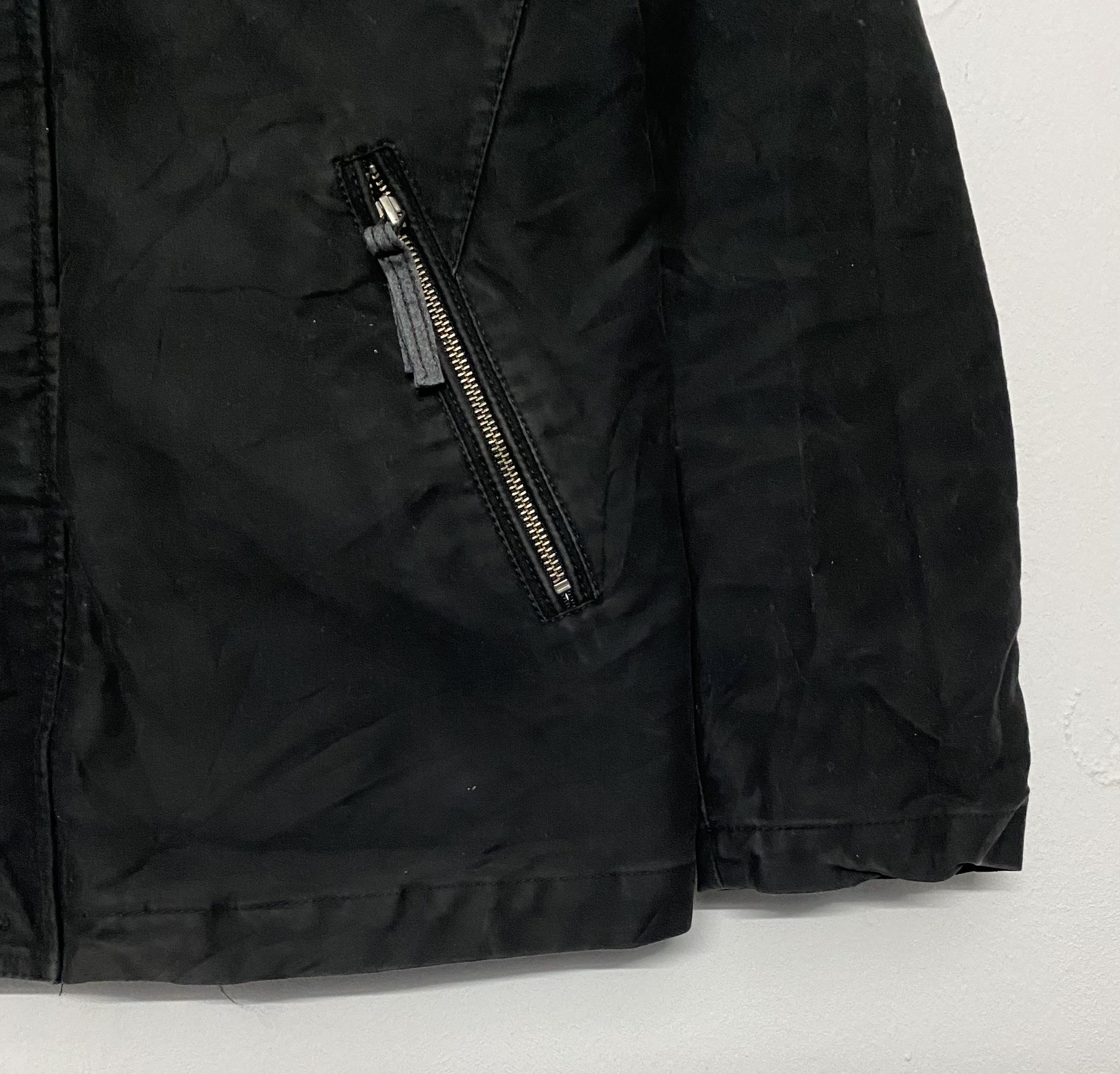 Melrose MEN'S MELROSE Tactical Black Field Jacket M-65 Style Size US S / EU 44-46 / 1 - 8 Thumbnail