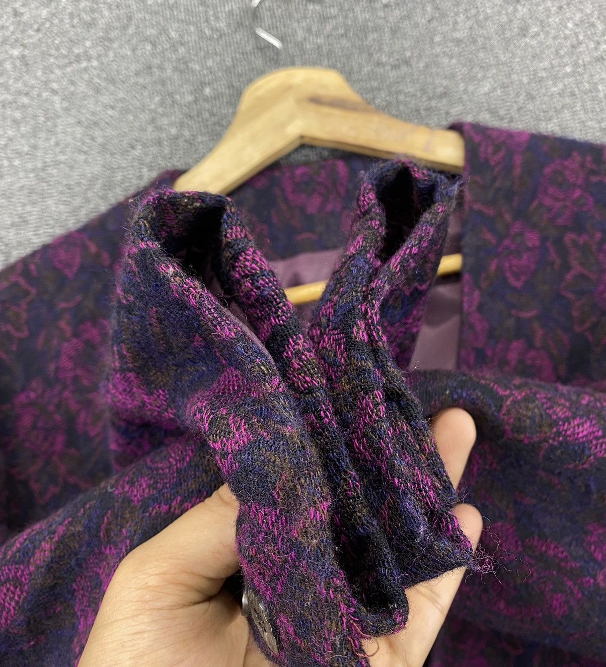 Japanese Brand Vintage Japanese Flowering Cardigan Coat Jacket Size M / US 6-8 / IT 42-44 - 10 Thumbnail