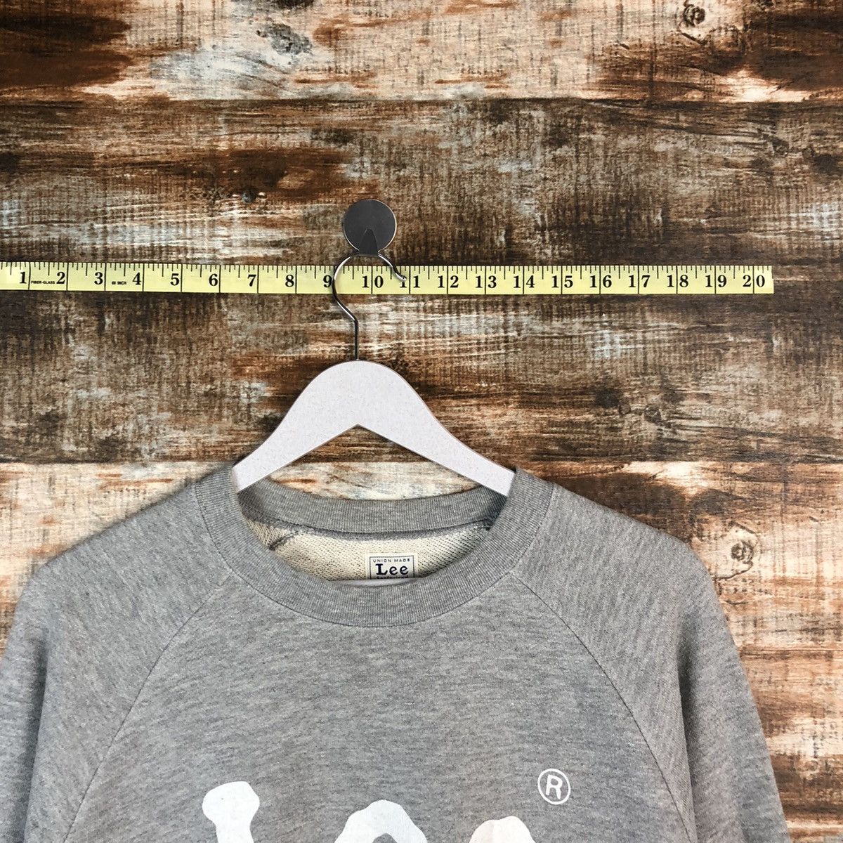 Lee × Vintage Lee union made vintage Grey Sweatshirt #A1519 Size US M / EU 48-50 / 2 - 4 Thumbnail