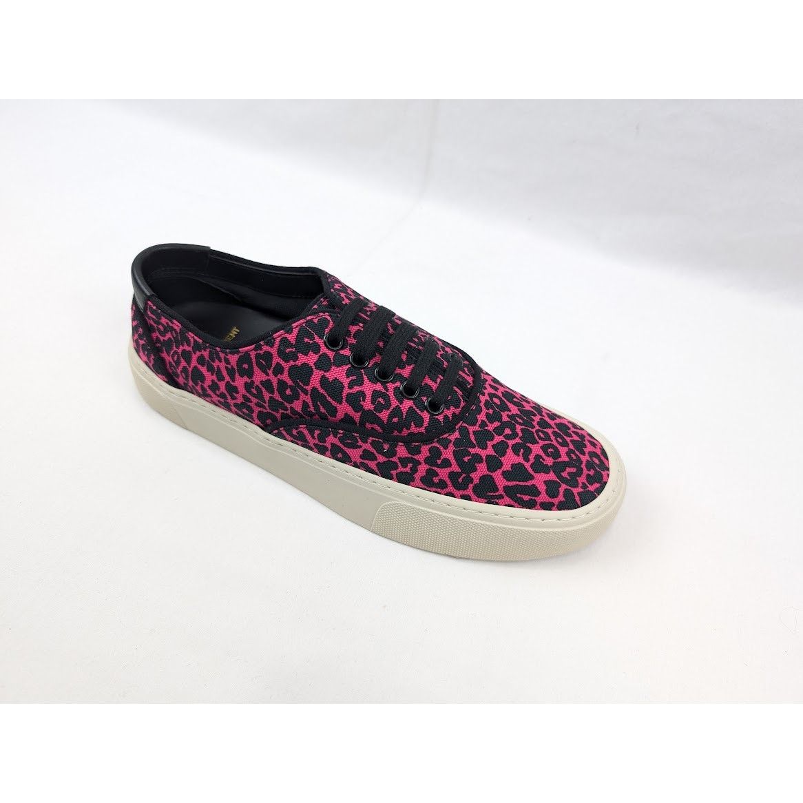 Saint Laurent Paris o1rshd1 Women's Venice Low Top SL Sneakers in Fuxia Nero Size US 10 / IT 40 - 2 Thumbnail
