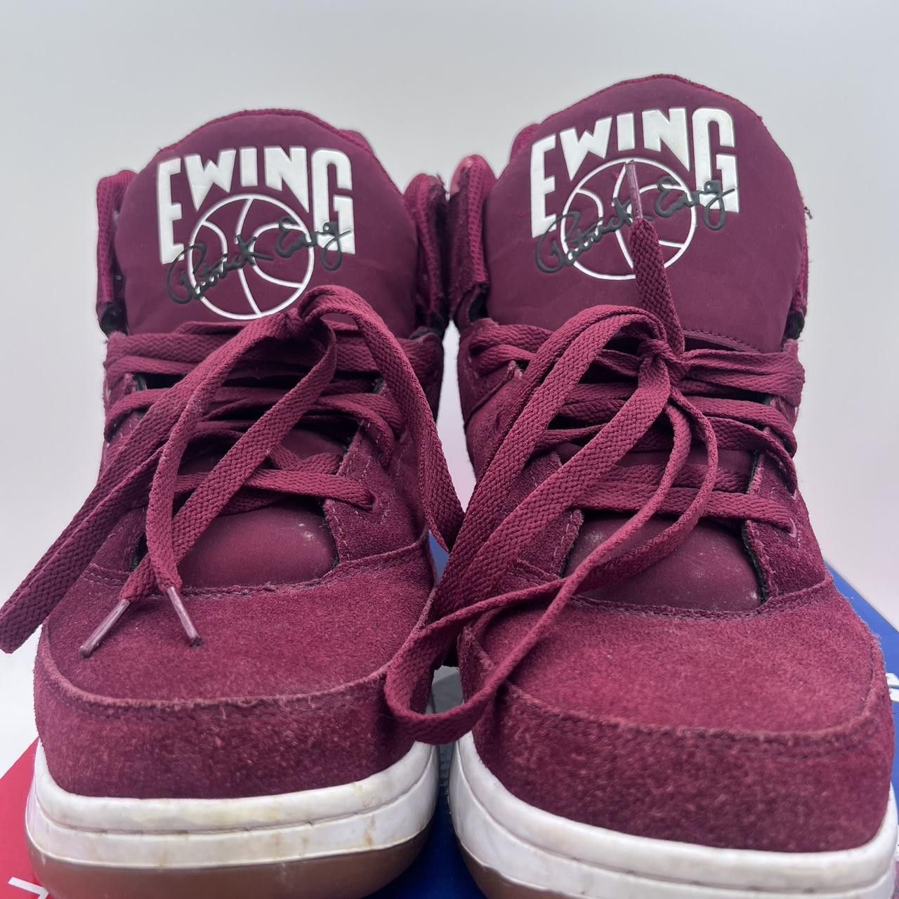 Vintage Ewing 33 Hi Red/Black RN 91175 Basketball Sneaker MEN 10.5 Size US 10.5 / EU 43-44 - 3 Thumbnail