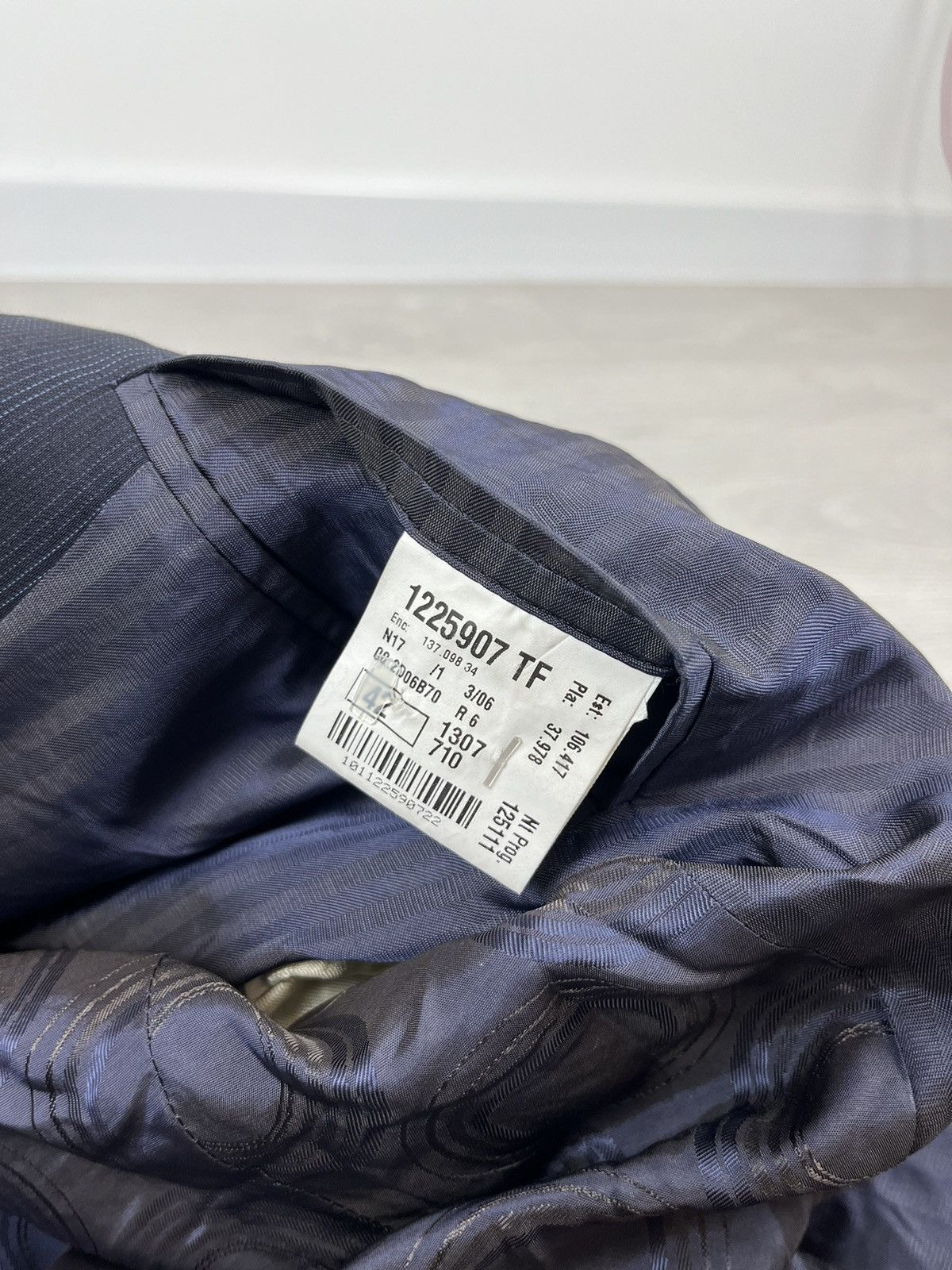 Paul Smith Paul Smith Vintage 2006 Blue Striped Wool Suit Blazer Pants Size 46R - 9 Thumbnail