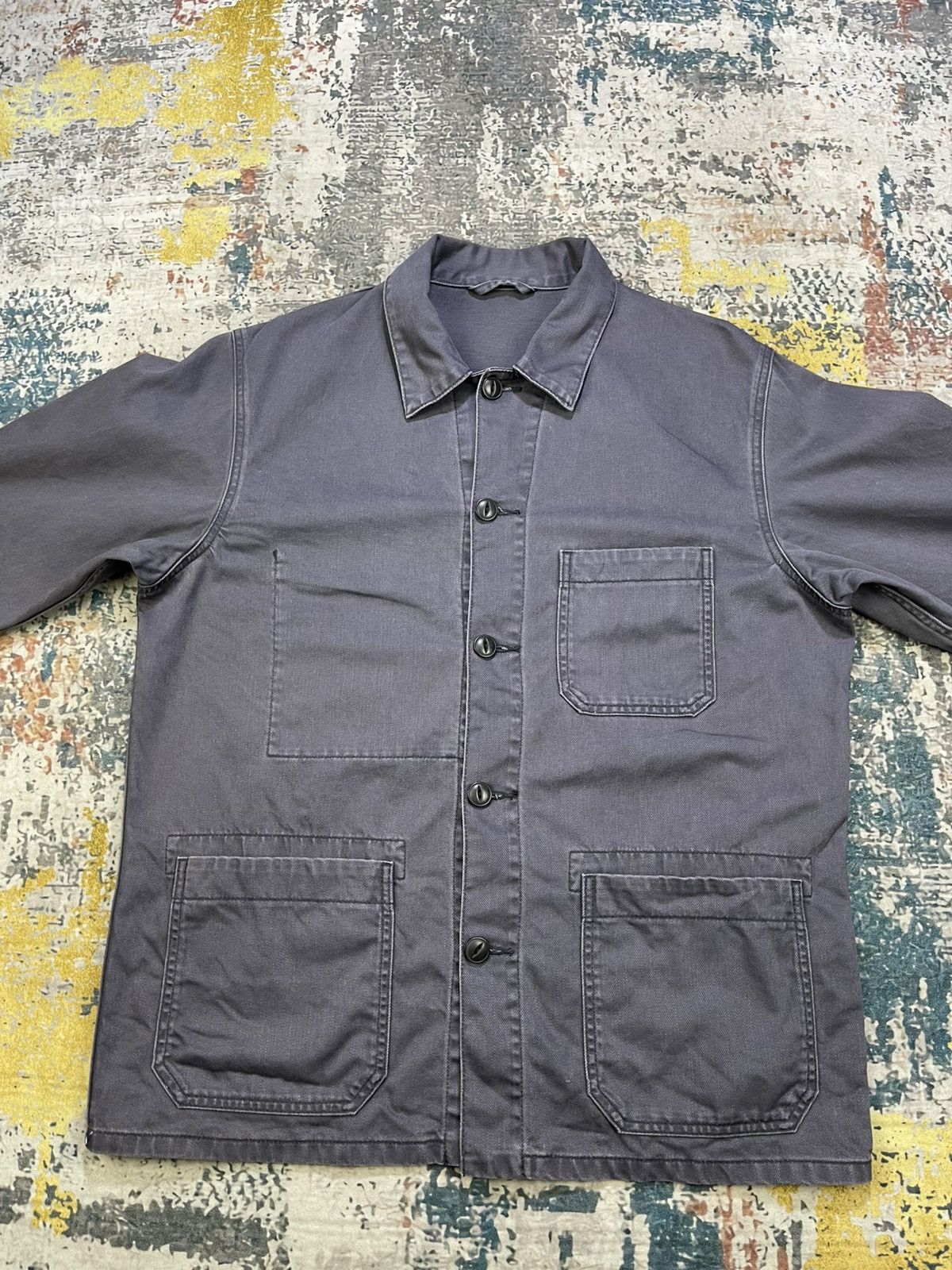 Japanese Brand Uniqlo Utility Workwear Chore Jacket Size US L / EU 52-54 / 3 - 7 Thumbnail