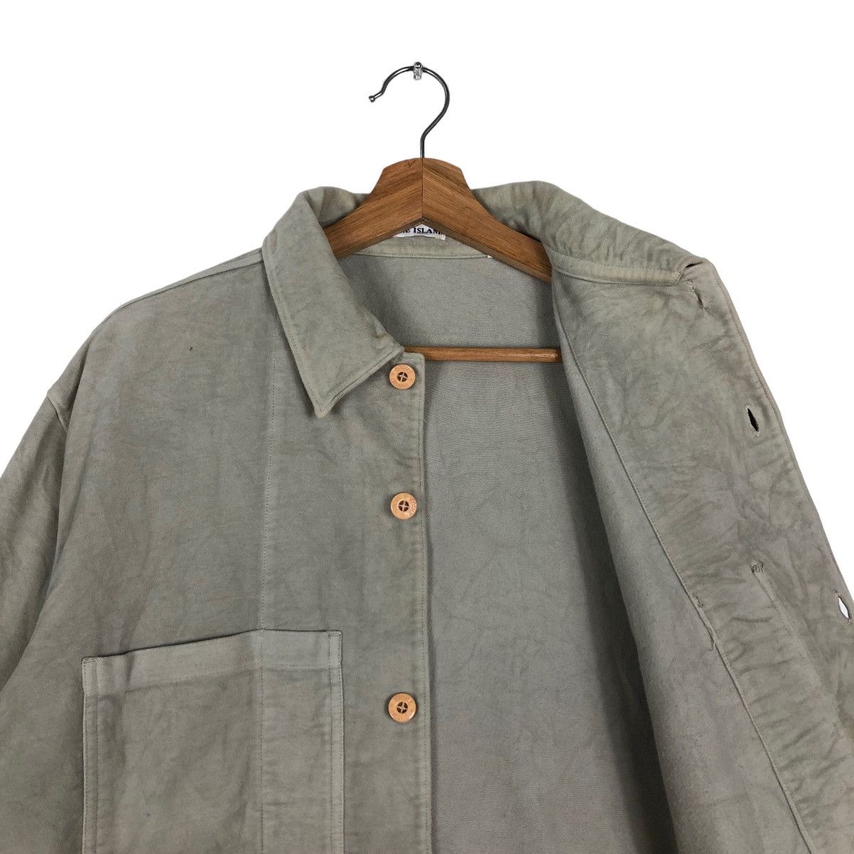 Stone Island 🔥90’s Vintage Stone Island Shirt Jacket Worker Size US M / EU 48-50 / 2 - 10 Thumbnail