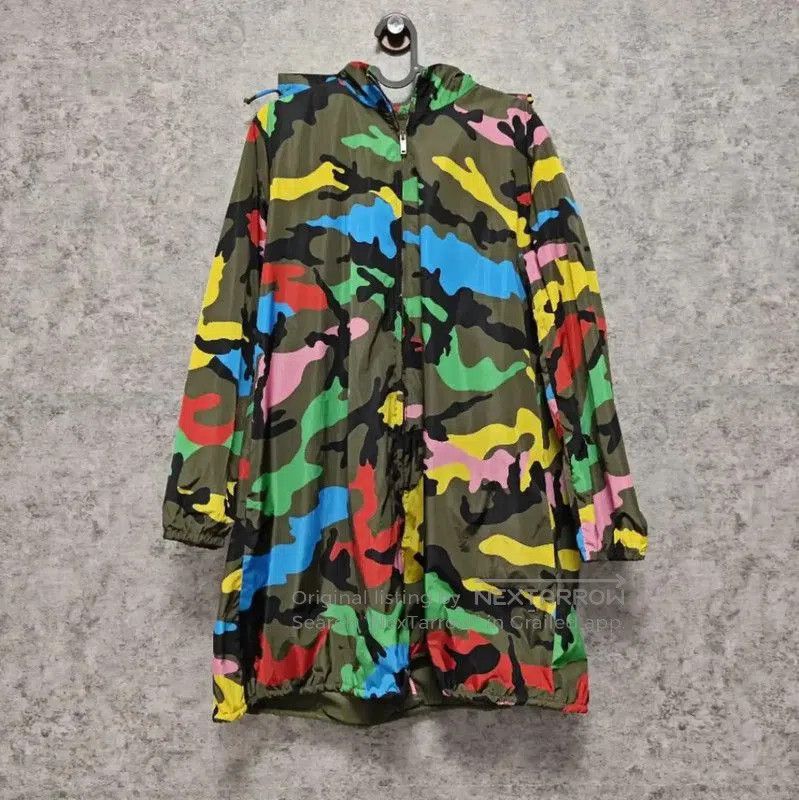 Valentino Valentino Colorful Nylon Women's Jacket . Size L / US 10 / IT 46 - 1 Thumbnail