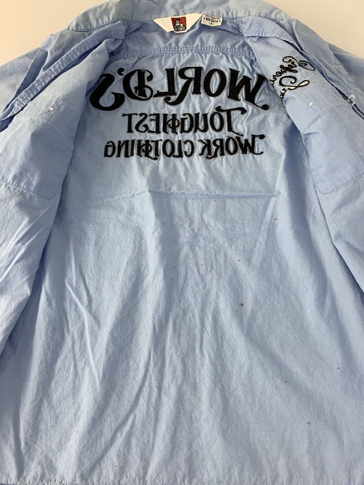 Ben Davis Ben Davis World Tough Work Clothing Embroidery Logo Size US S / EU 44-46 / 1 - 7 Thumbnail