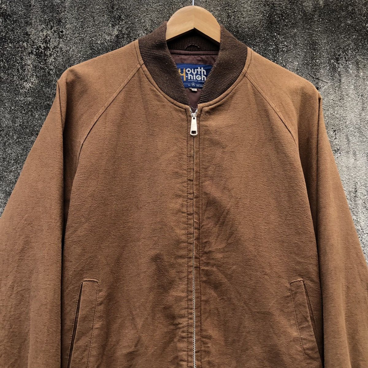Vintage Vintage Youth High Corduroy Zipper Bomber Jacket Size US M / EU 48-50 / 2 - 3 Thumbnail