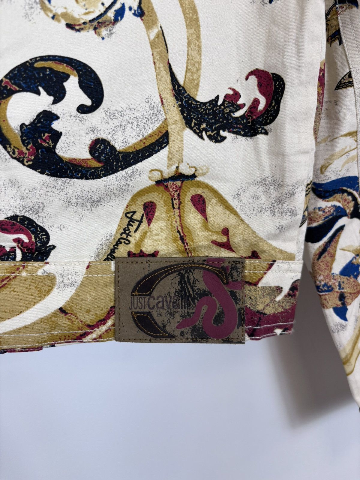 Just Cavalli Just Cavalli Women’s Floral Leaves Butterfly Short Jacket Size M / US 6-8 / IT 42-44 - 19 Thumbnail
