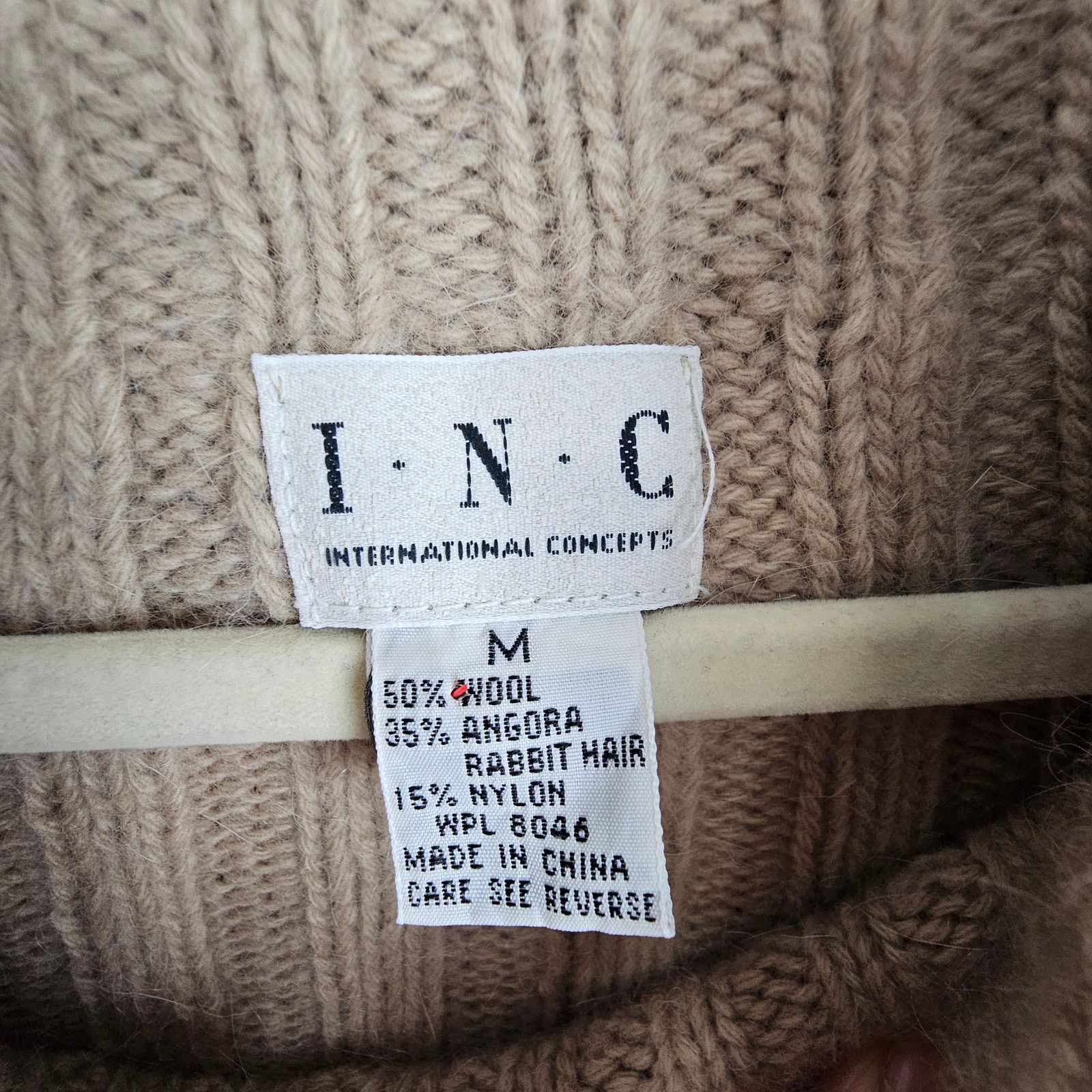 Vintage Vintage INC Nordic Fair Isle Angora Wool Grandpa Sweater M Size M / US 6-8 / IT 42-44 - 6 Thumbnail