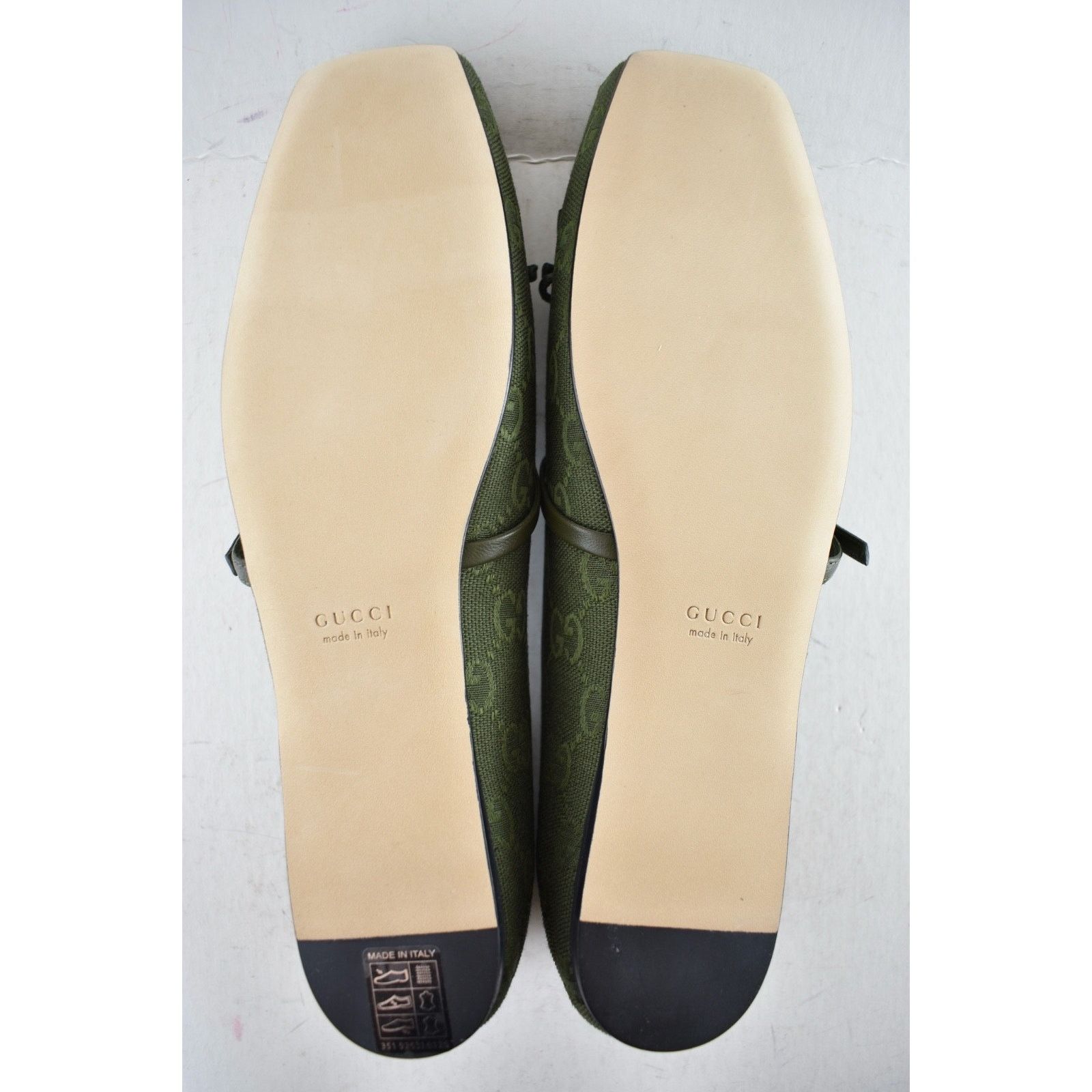 Gucci Gucci Green Horsebit Maryjane Ballerina Ballet Flat 37 Size US 7 / IT 37 - 16 Thumbnail