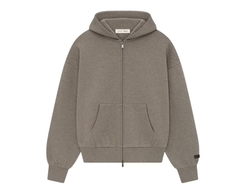 Fear of God Fear of God Essentials Zip-Up Hoodie Homestead Heather XS Size US XS / EU 42 / 0 - 2 Thumbnail