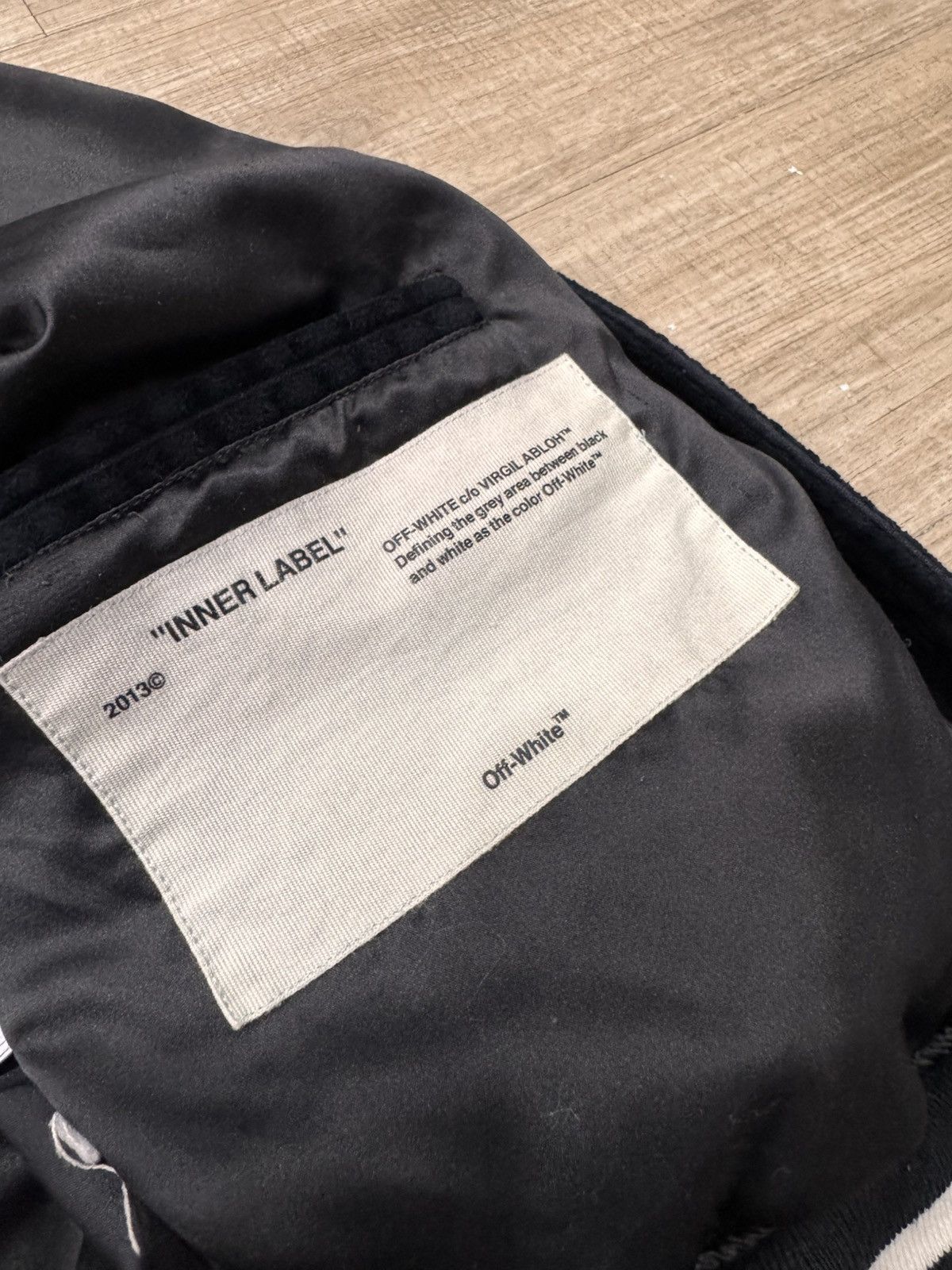 Off-White Off-White Conduroy Black Jacket Size XS / US 0-2 / IT 36-38 - 7 Thumbnail