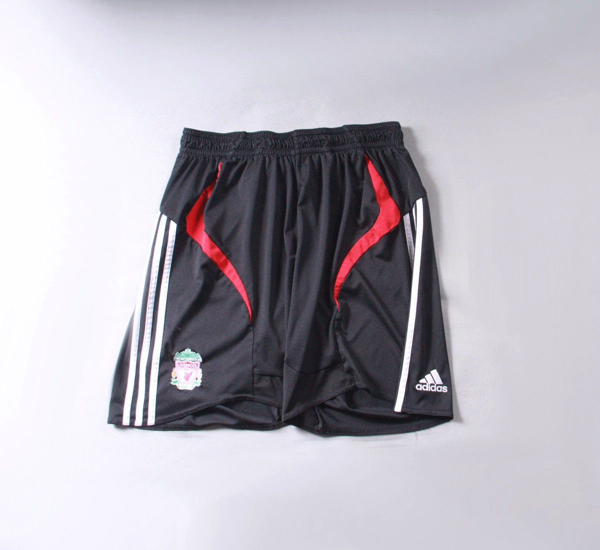 Adidas Adidas Liverpool 2007 Shorts Soccer Black Football XL Size US 36 / EU 52 - 1 Thumbnail