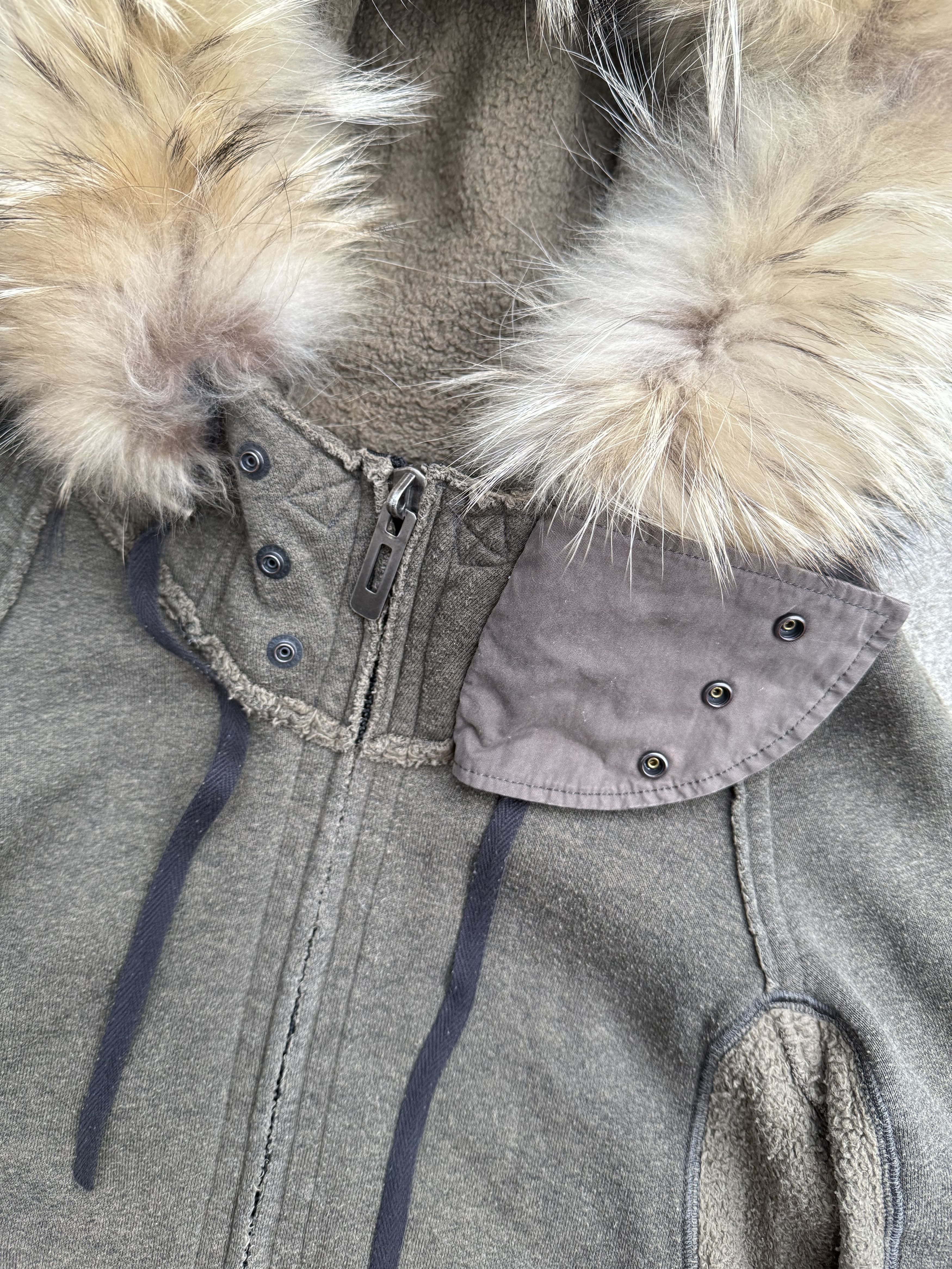 Le Grande Bleu (L.G.B.) LGB Fur Trim Parka Hoodie Size US M / EU 48-50 / 2 - 3 Thumbnail