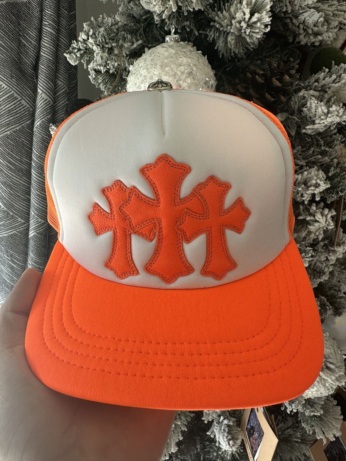 Chrome Hearts Chrome Hearts Exclusive Cemetery Patch Trucker Hat 