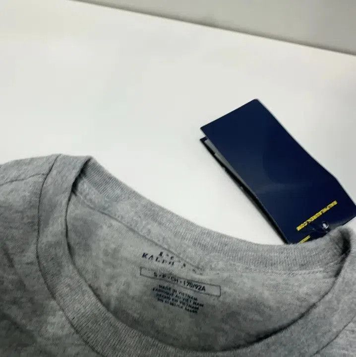 Polo Ralph Lauren Polo Ralph Lauren Gray Solid Casual Crew Neck T. Size US S / EU 44-46 / 1 - 5 Thumbnail