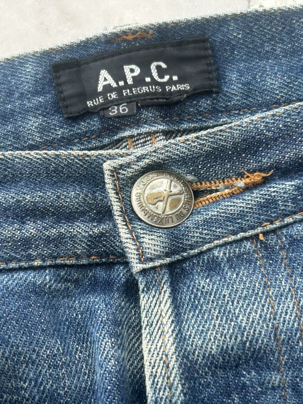 A.P.C. A.P.C Vintage Denim Jorts Selvedge Size US 36 / EU 52 - 3 Thumbnail