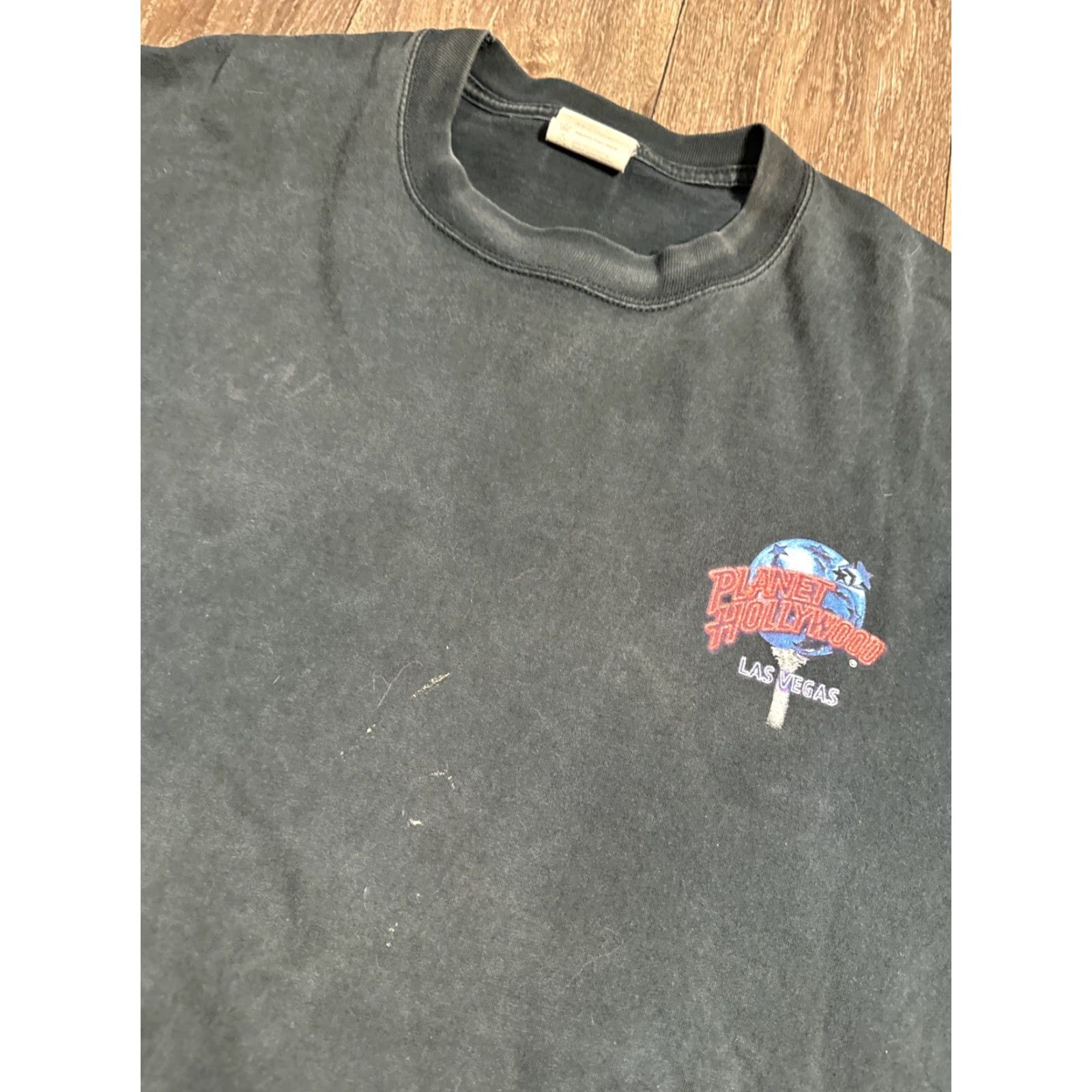 Planet Hollywood VINTAGE Planet Hollywood Las Vegas 1991 Double Sided T-Shirt Mens 2XL Black 90s Classic USA Size US XXL / EU 58 / 5 - 6 Thumbnail