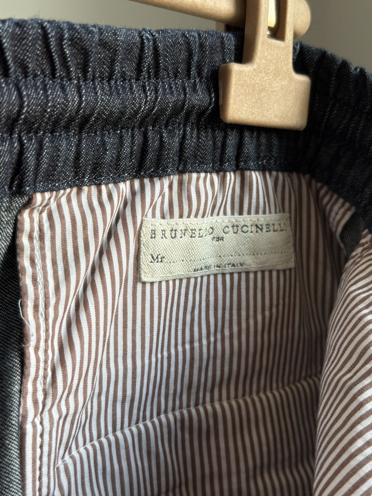 Brunello Cucinelli Brunello Cucinelli Pants Leisure Fit Drawstring Trousers Size US 34 / EU 50 - 13 Thumbnail