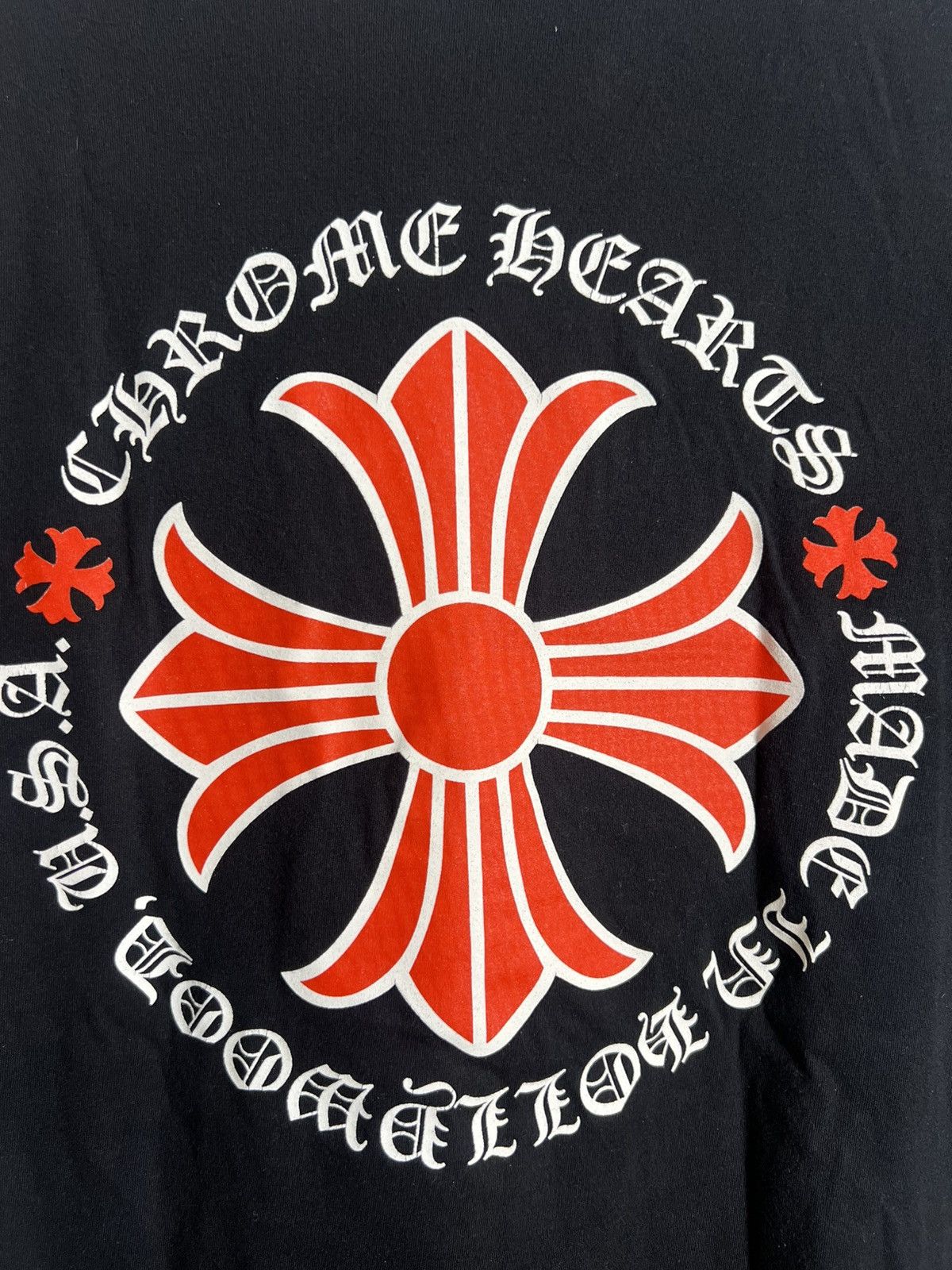 Chrome Hearts Chrome Heart Made In Hollywood plus cross T Shirt Size US S / EU 44-46 / 1 - 4 Thumbnail