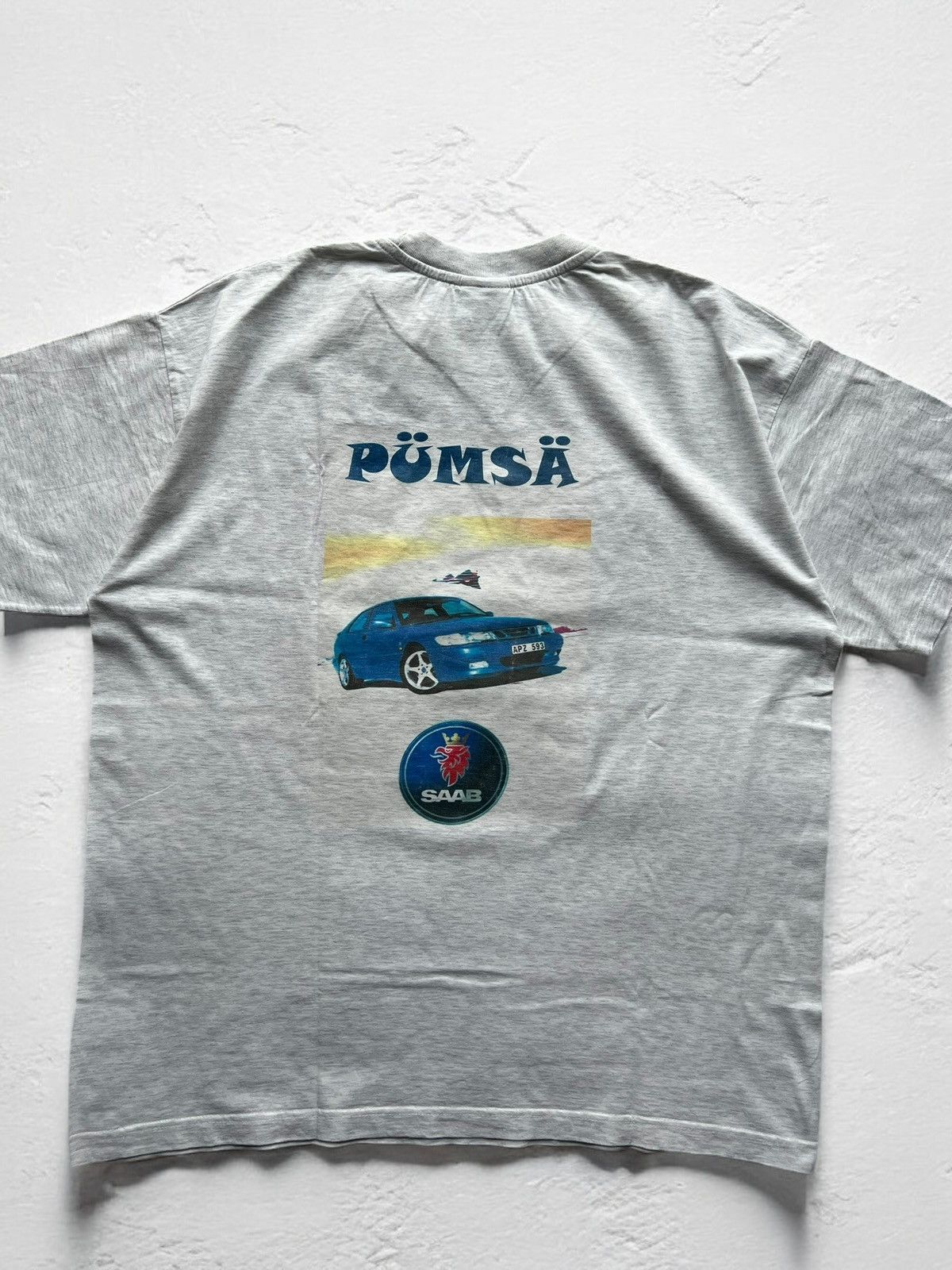 DRIFTER × Vintage OFFER!🫵🏻 SAAB DRIFTING CAR RACING TEE T SHIRT VINTAGE GRAPHIC Size US XL / EU 56 / 4 - 6 Thumbnail