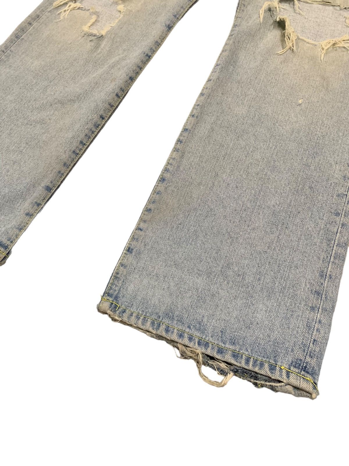 14th Addiction Vintage CocoLulu Mud Wash Baggy Distressed Grunge Jeans Size US 33 - 11 Thumbnail