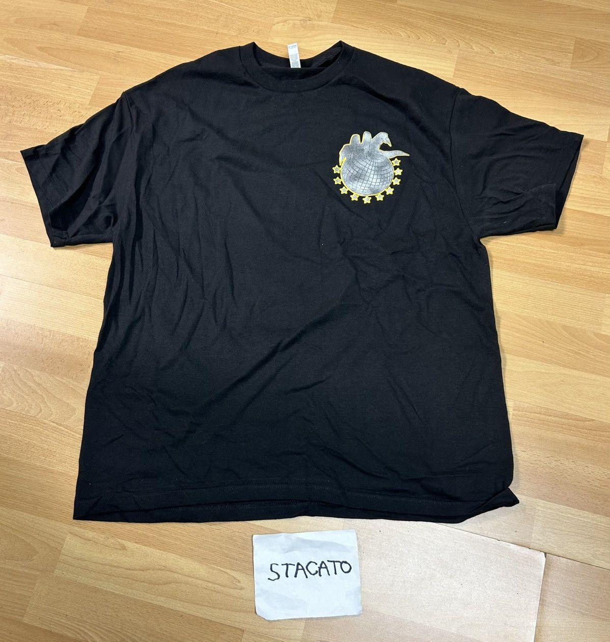 Rap Tees × Vintage $NOT Ethereal Tour Tee Black Medium Size US M / EU 48-50 / 2 - 1 Thumbnail