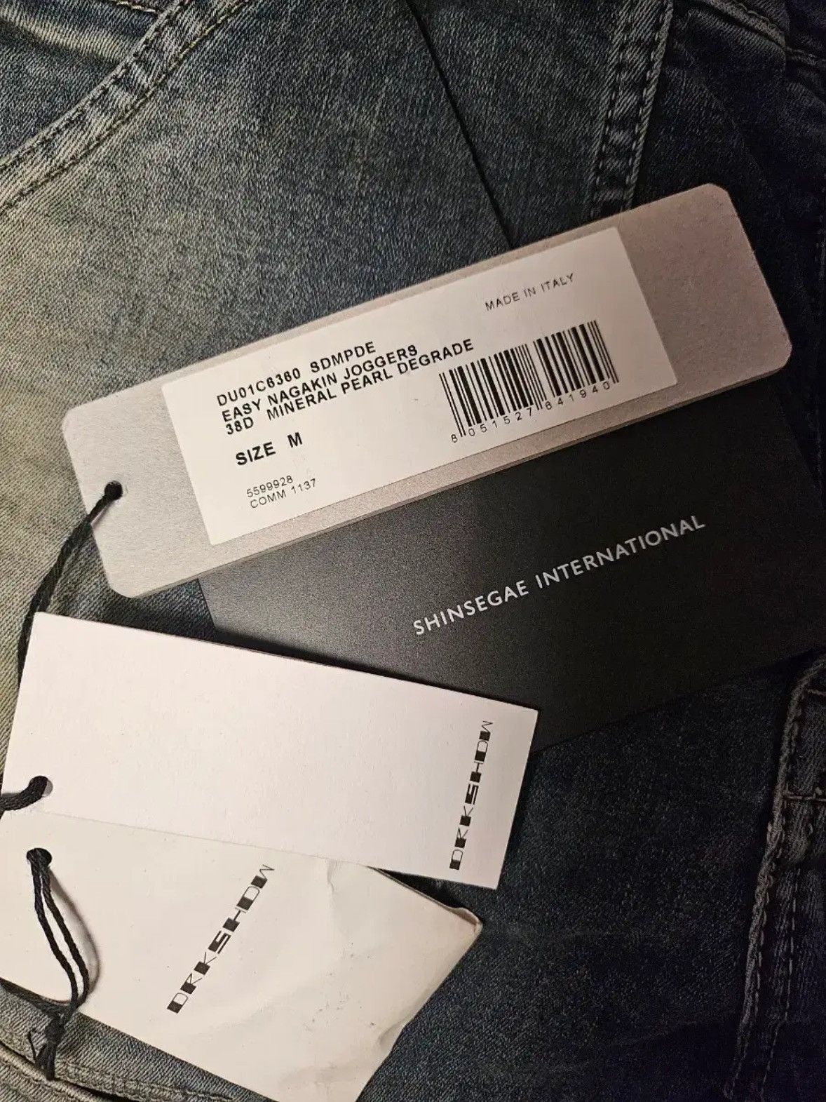 Rick Owens Rick Owens Nagakin Mineral Denim Jean Size US 32 / EU 48 - 3 Thumbnail