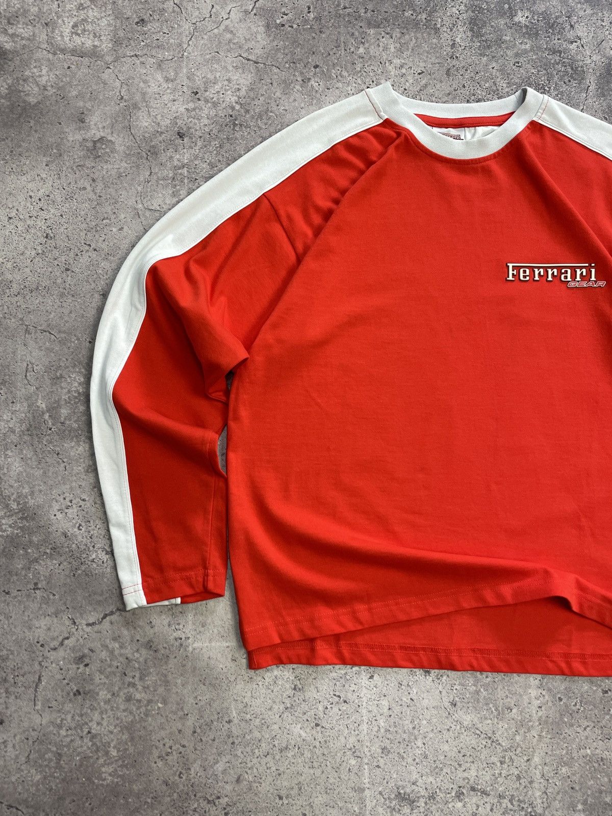Ferrari Vintage Ferrari Racing Red Rugby Sweatshirt Formula Uno Size US M / EU 48-50 / 2 - 4 Thumbnail