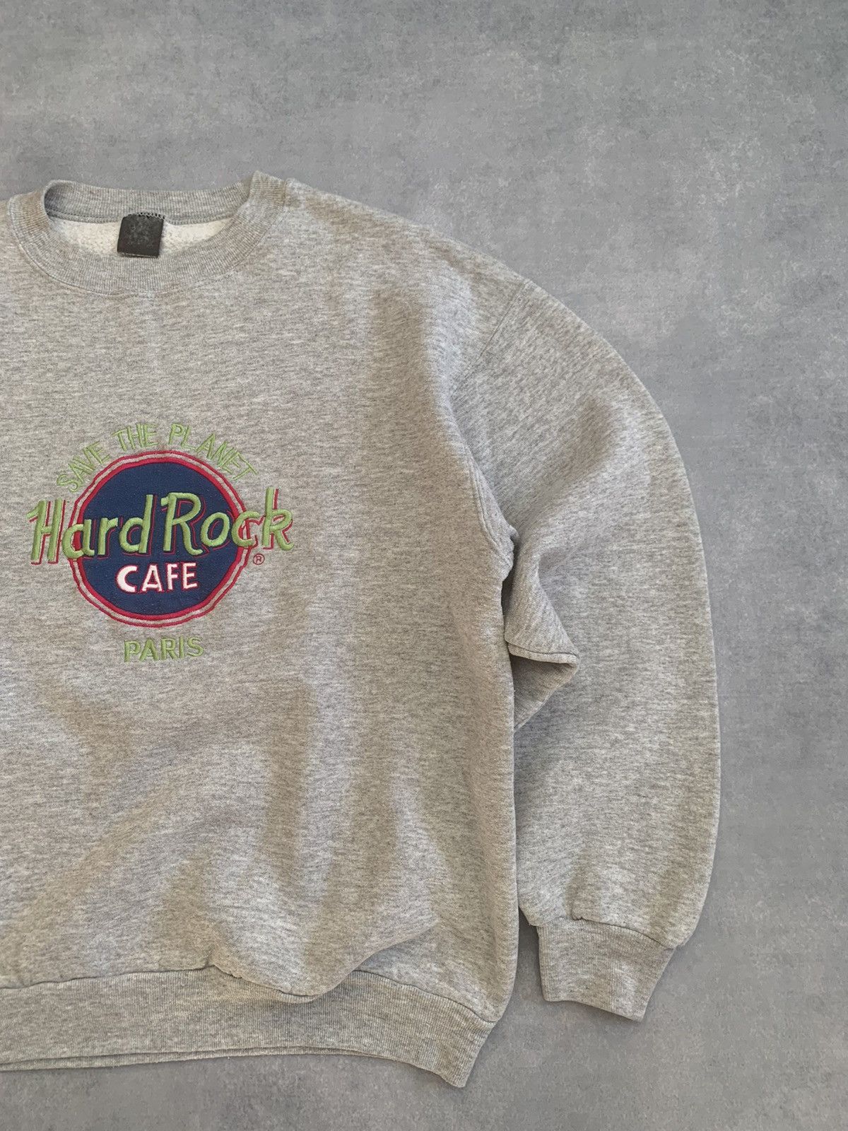 Hard Rock Cafe VTG 90s Euro Screen Stars Hard Rock Cafe Paris Crewneck Size US S / EU 44-46 / 1 - 4 Thumbnail