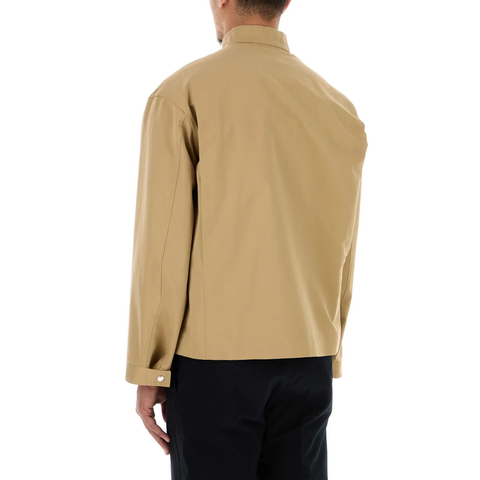 Jil Sander JIL SANDER Beige Cotton Blend Jacket New & Authentic (Men's Size US M / EU 48-50 / 2 - 4 Thumbnail